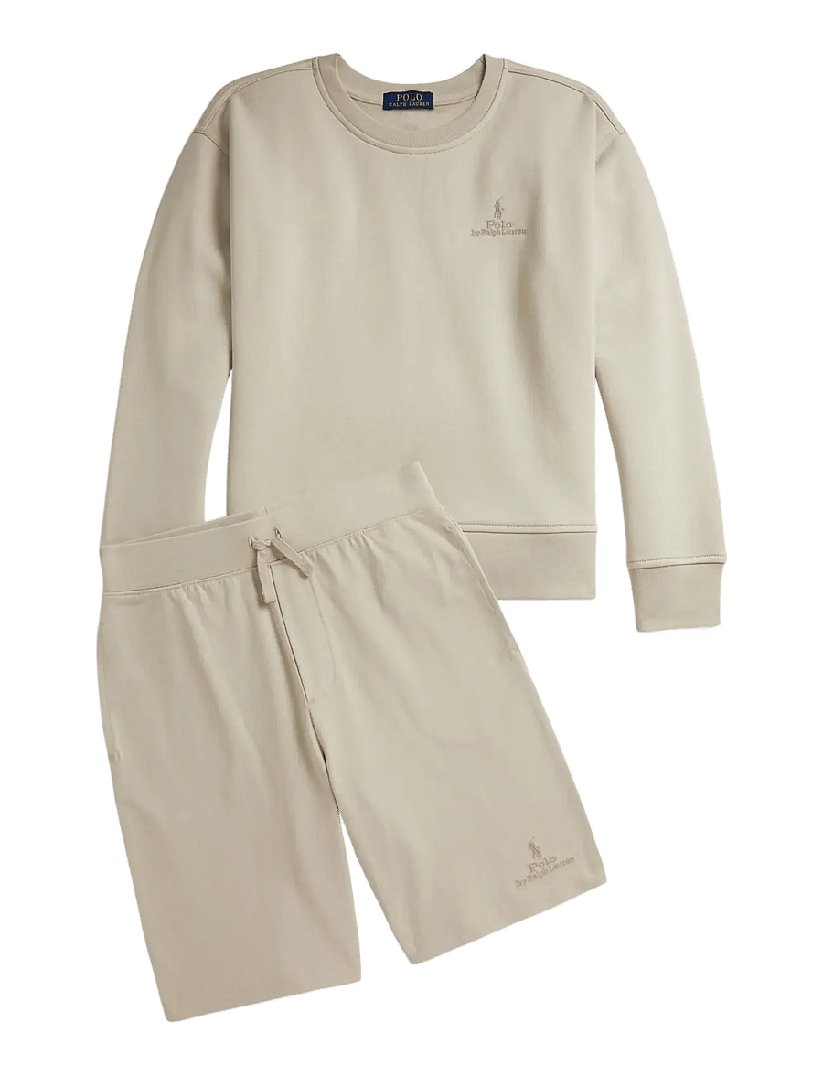 Ralph Lauren Kids - SEASONAL FLEECE-KNT-SWEATSHIRT - sweatshirts - classic stone - 3