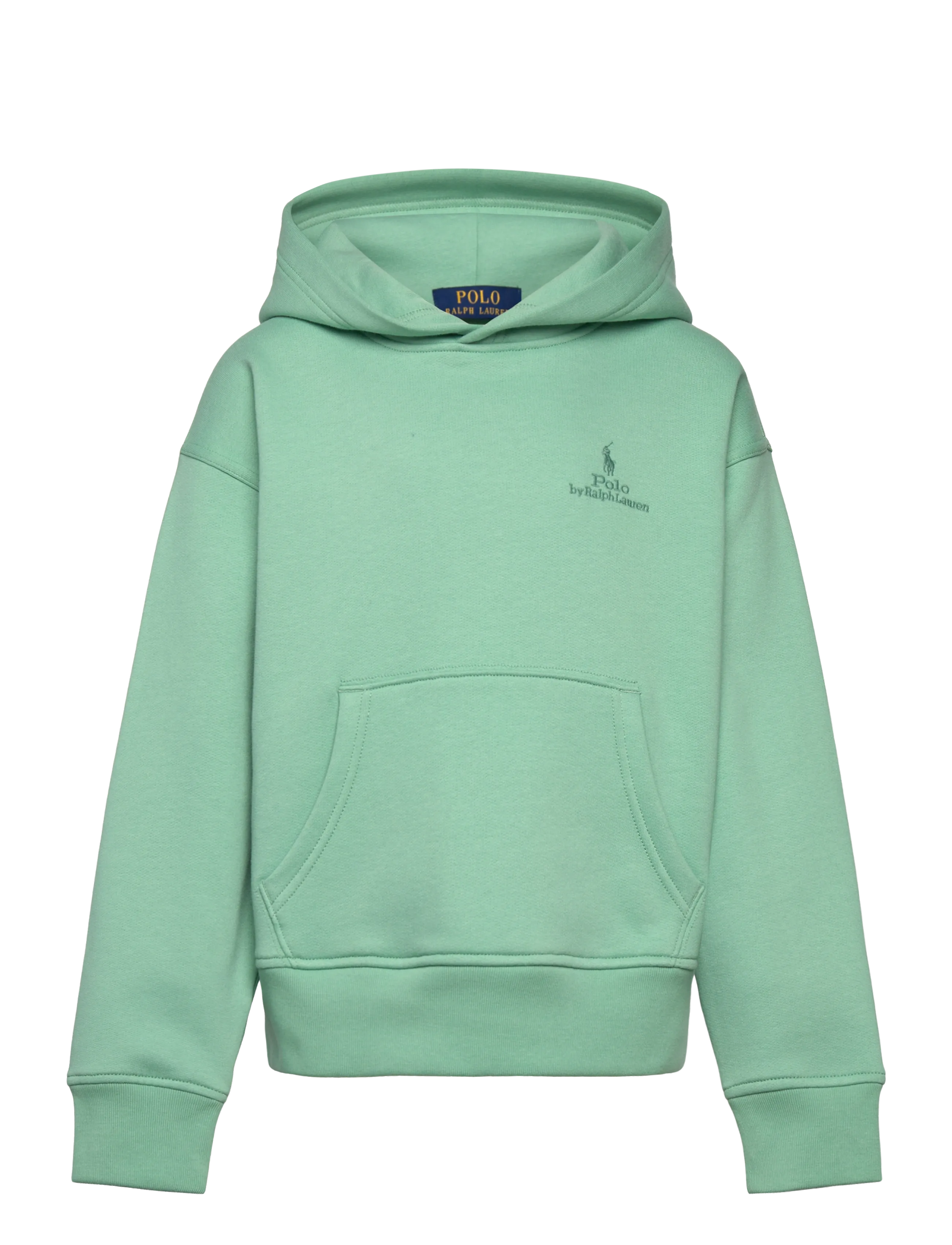 Ralph Lauren Kids Big Fit Logo Fleece Hoodie - Overdele - CELADON / green