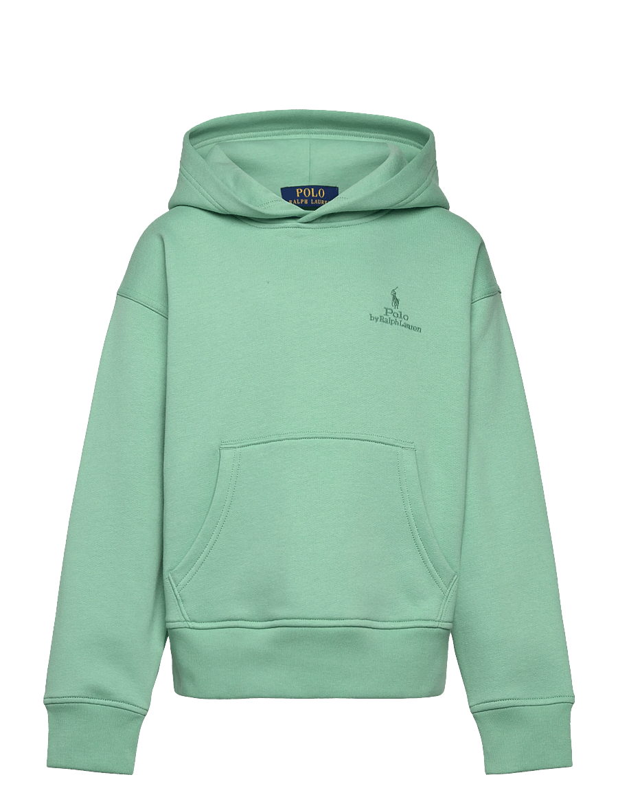 Ralph Lauren Kids - Big Fit Logo Fleece Hoodie - kapuzenpullover - celadon - 1