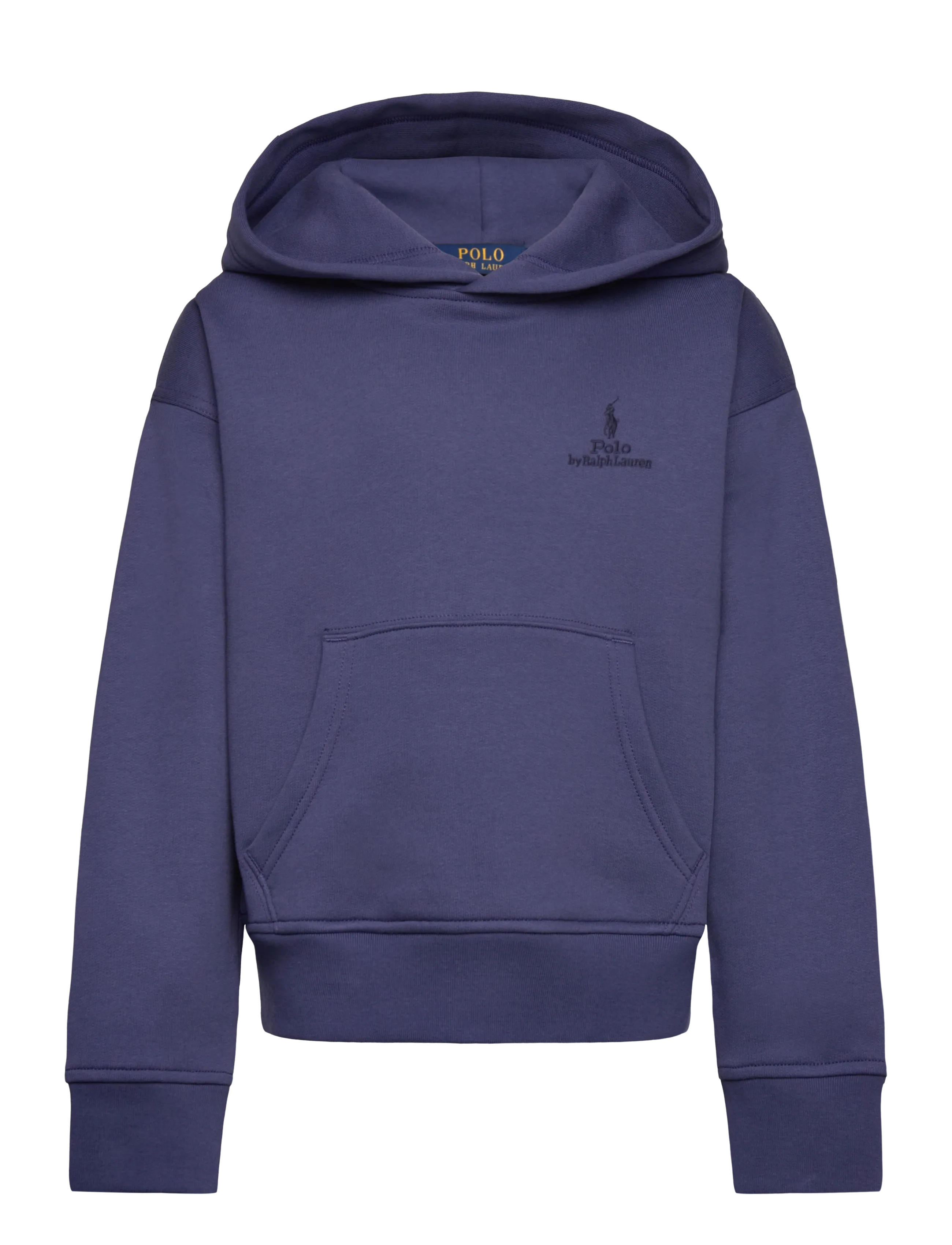 Ralph Lauren Kids Big Fit Logo Fleece Hoodie - Polo Ralph Lauren - LIGHT NAVY / navy