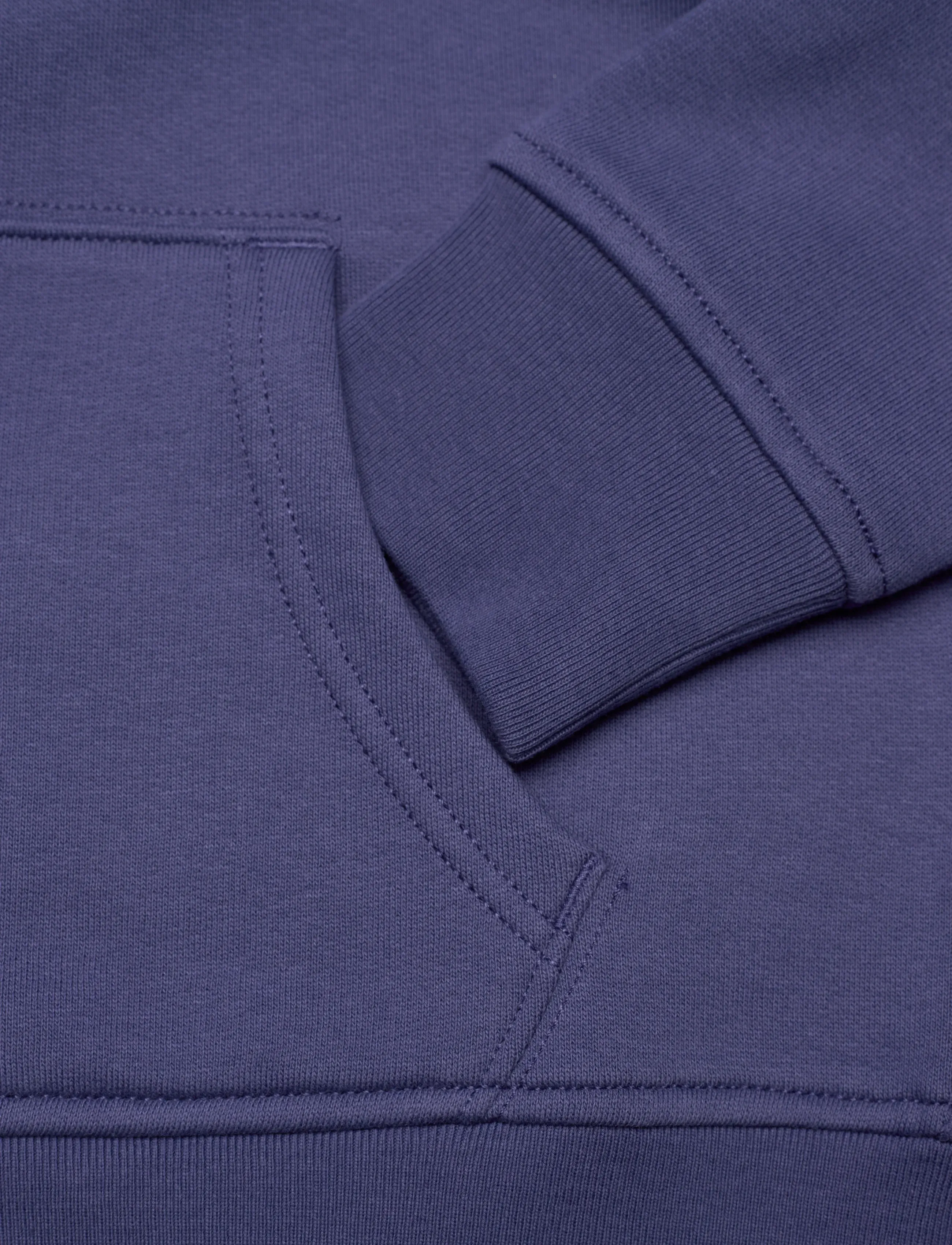Ralph Lauren Kids - Big Fit Logo Fleece Hoodie - hoodies - light navy - 4