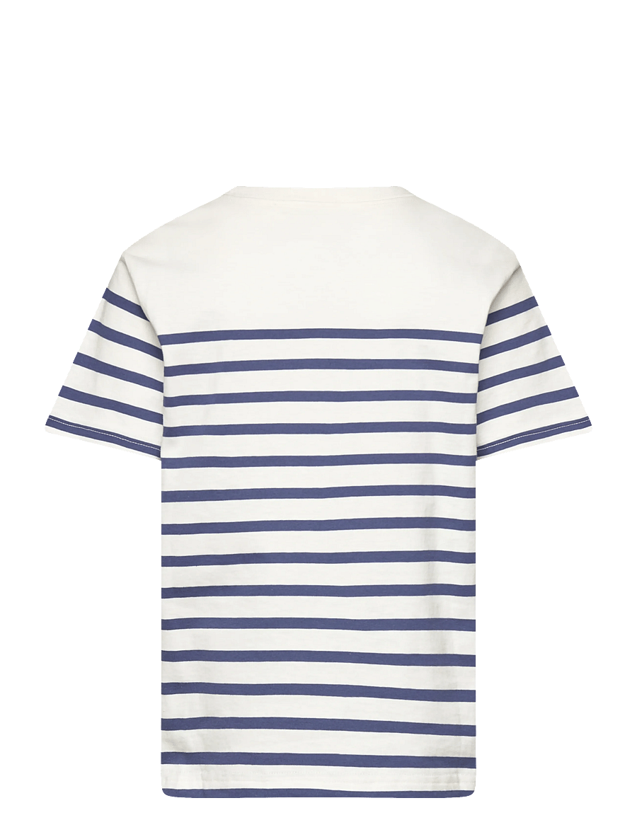 Ralph Lauren Kids - Graphic Cotton Jersey Tee - lyhythihaiset t-paidat - deckwash white/li - 2