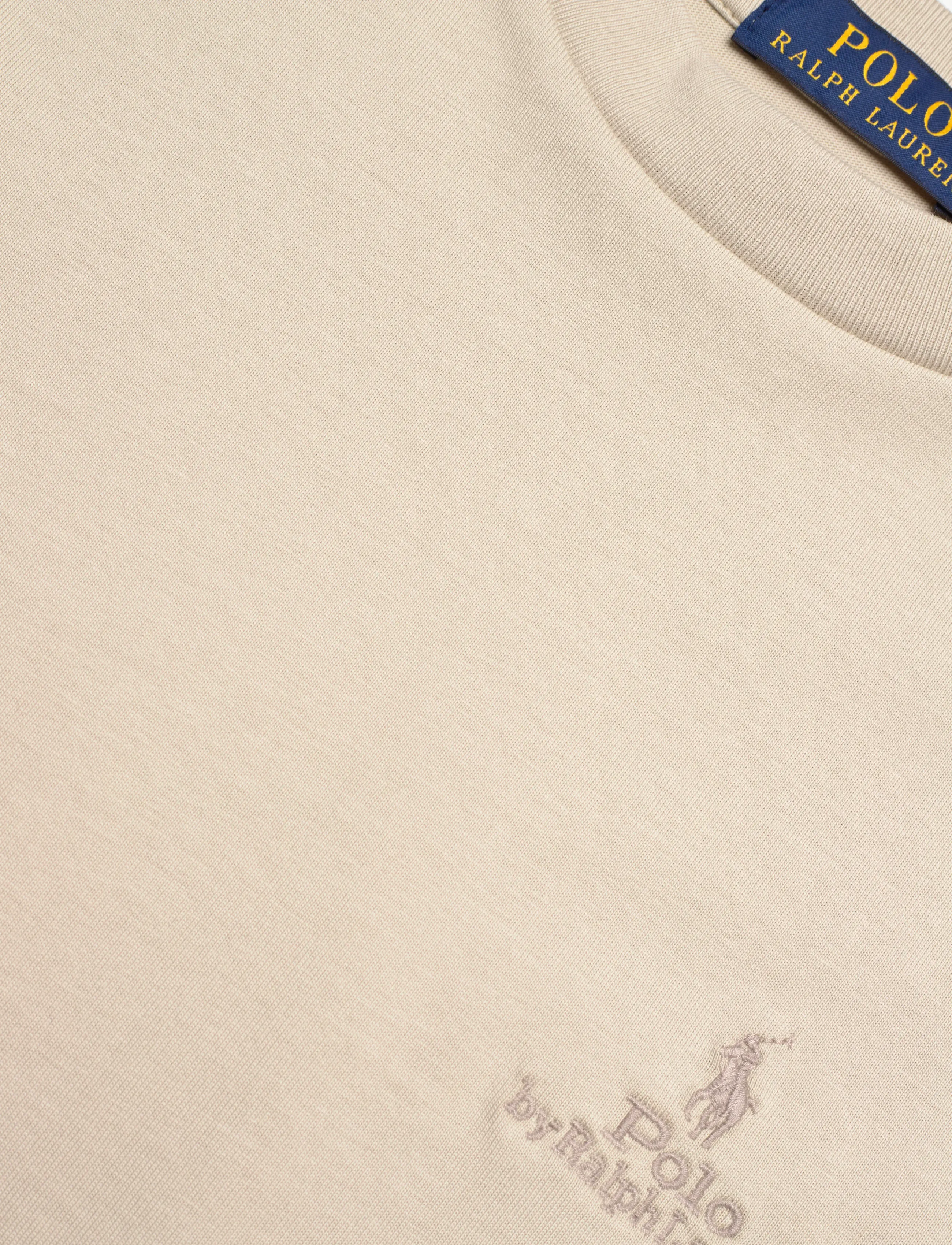 Ralph Lauren Kids - Big Fit Cotton Jersey Tee - short-sleeved t-shirts - classic stone - 2