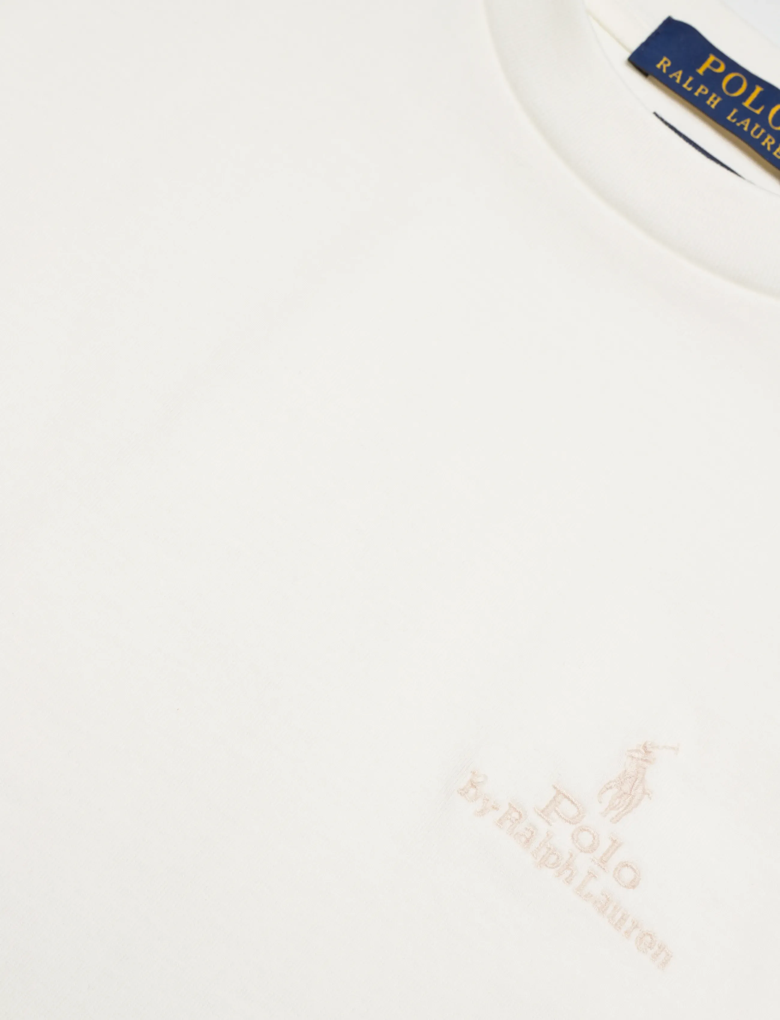 Ralph Lauren Kids - Big Fit Cotton Jersey Tee - kortærmede t-shirts - deckwash white - 5