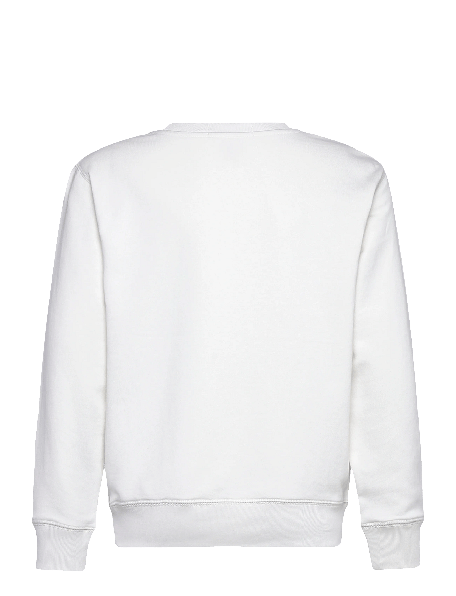 Ralph Lauren Kids - Logo French Terry Sweatshirt - sweatshirts - deckwash white - 1