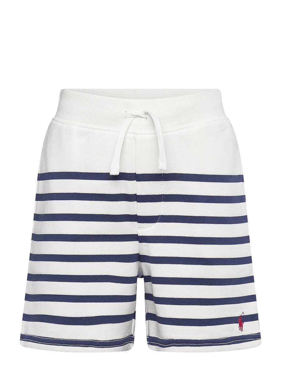Ralph Lauren Kids - Striped French Terry Short - sweatshorts - deckwash white/li - 1