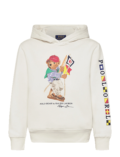 Ralph Lauren Kids Polo Bear Fleece Hoodie - Kapuzenpullover - SP26 BEAR DECKWAS / cream