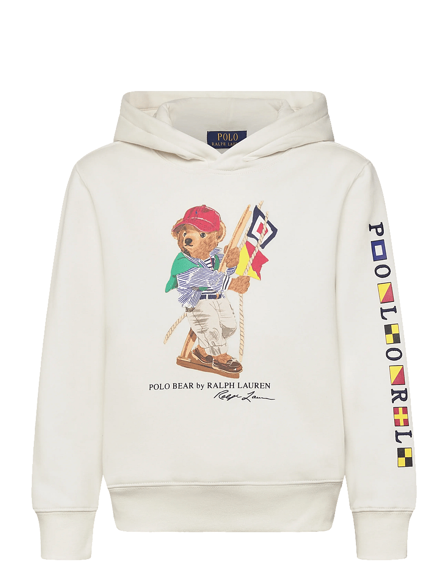 Ralph Lauren Kids - Polo Bear Fleece Hoodie - hoodies - sp26 bear deckwas - 0