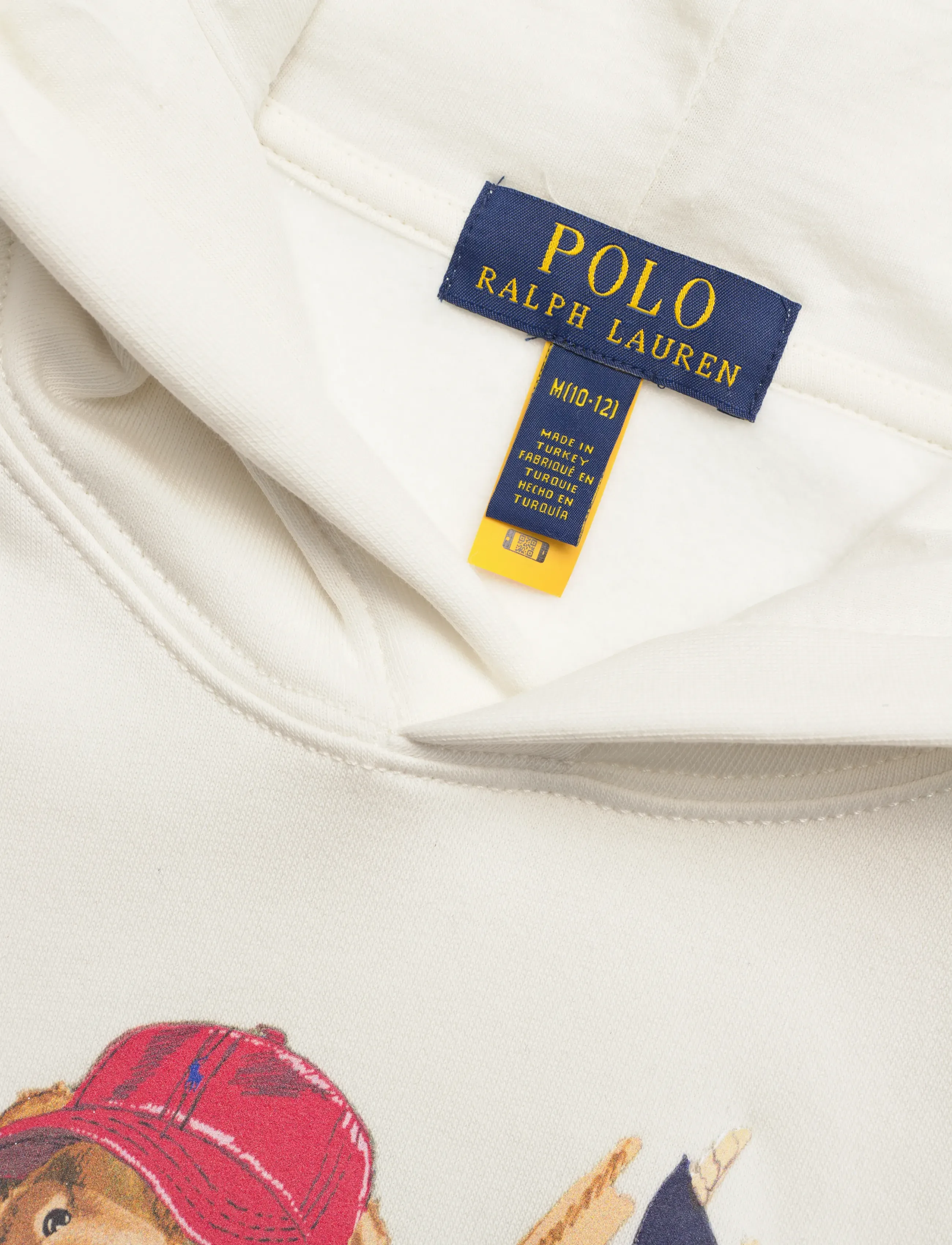 Ralph Lauren Kids - Polo Bear Fleece Hoodie - hættetrøjer - sp26 bear deckwas - 2