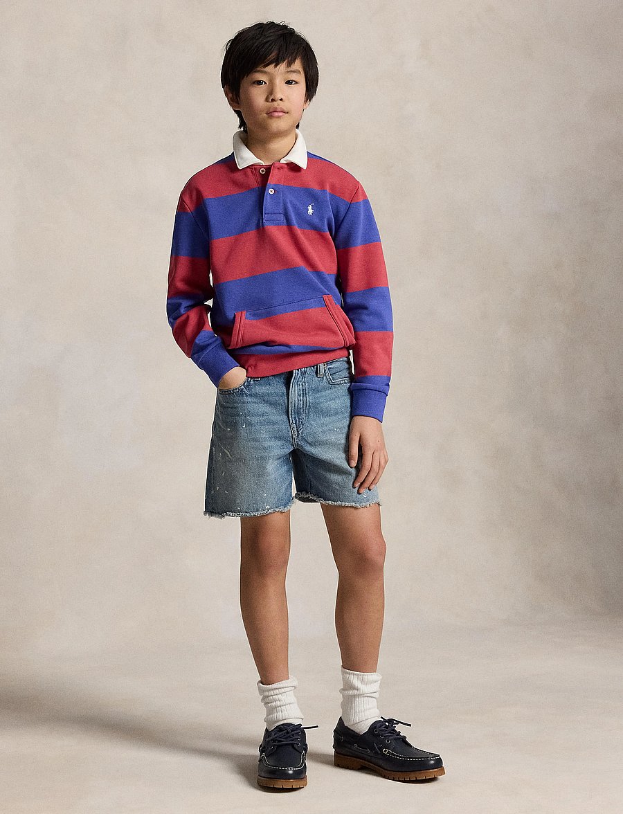 Ralph Lauren Kids - 323A12427001 - langärmelig poloshirt - nantucket red/lib - 0