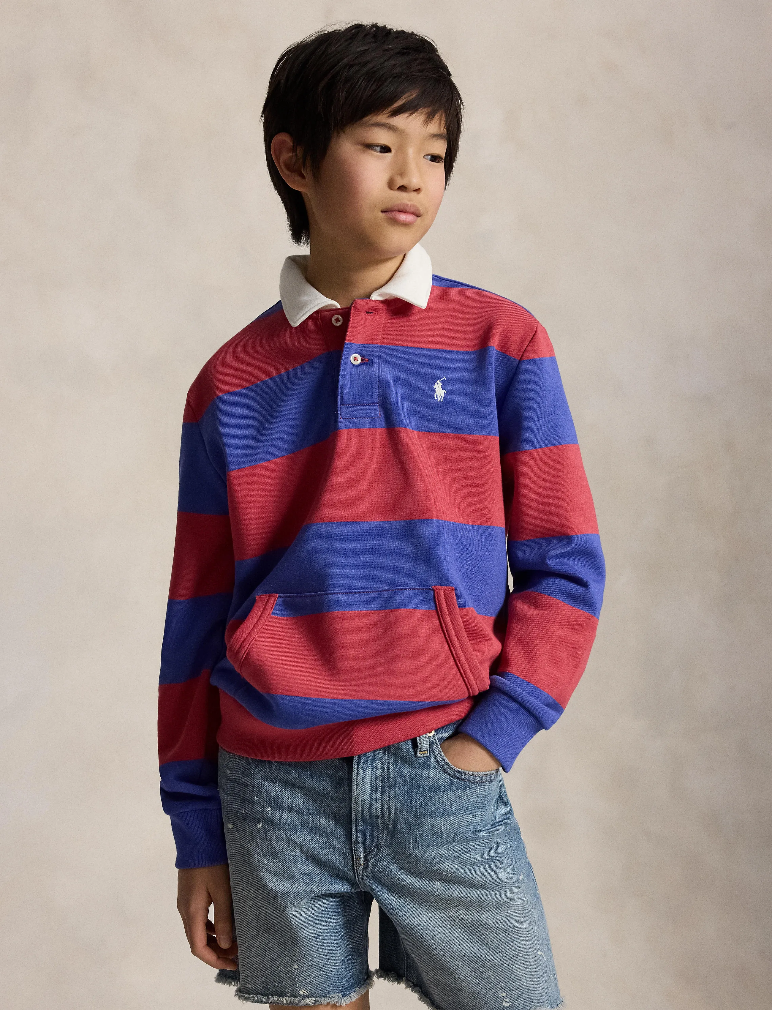 Ralph Lauren Kids - 323A12427001 - langärmelig poloshirt - nantucket red/lib - 3