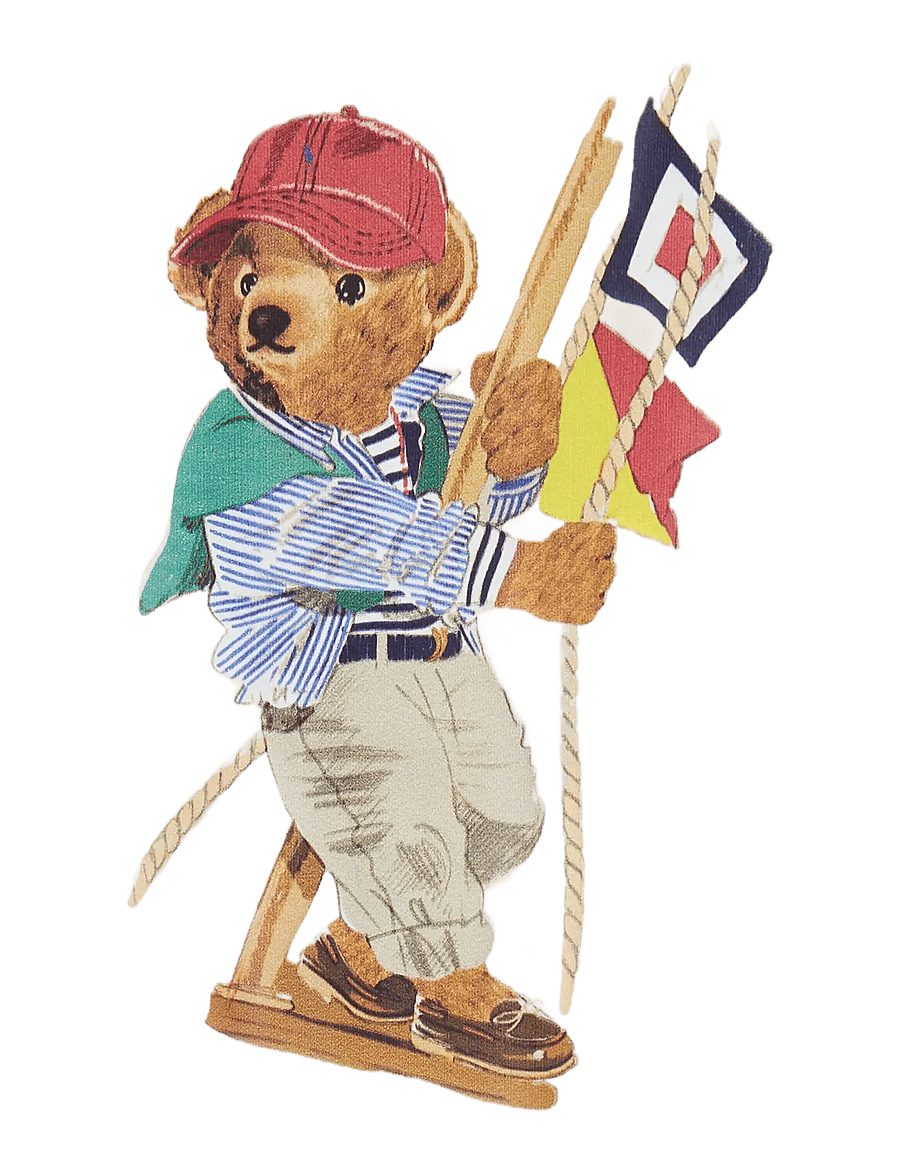 Ralph Lauren Kids - 26/1 JERSEY-KNT-T-SHIRT - korte mouwen - sp26 bear deckwas - 2