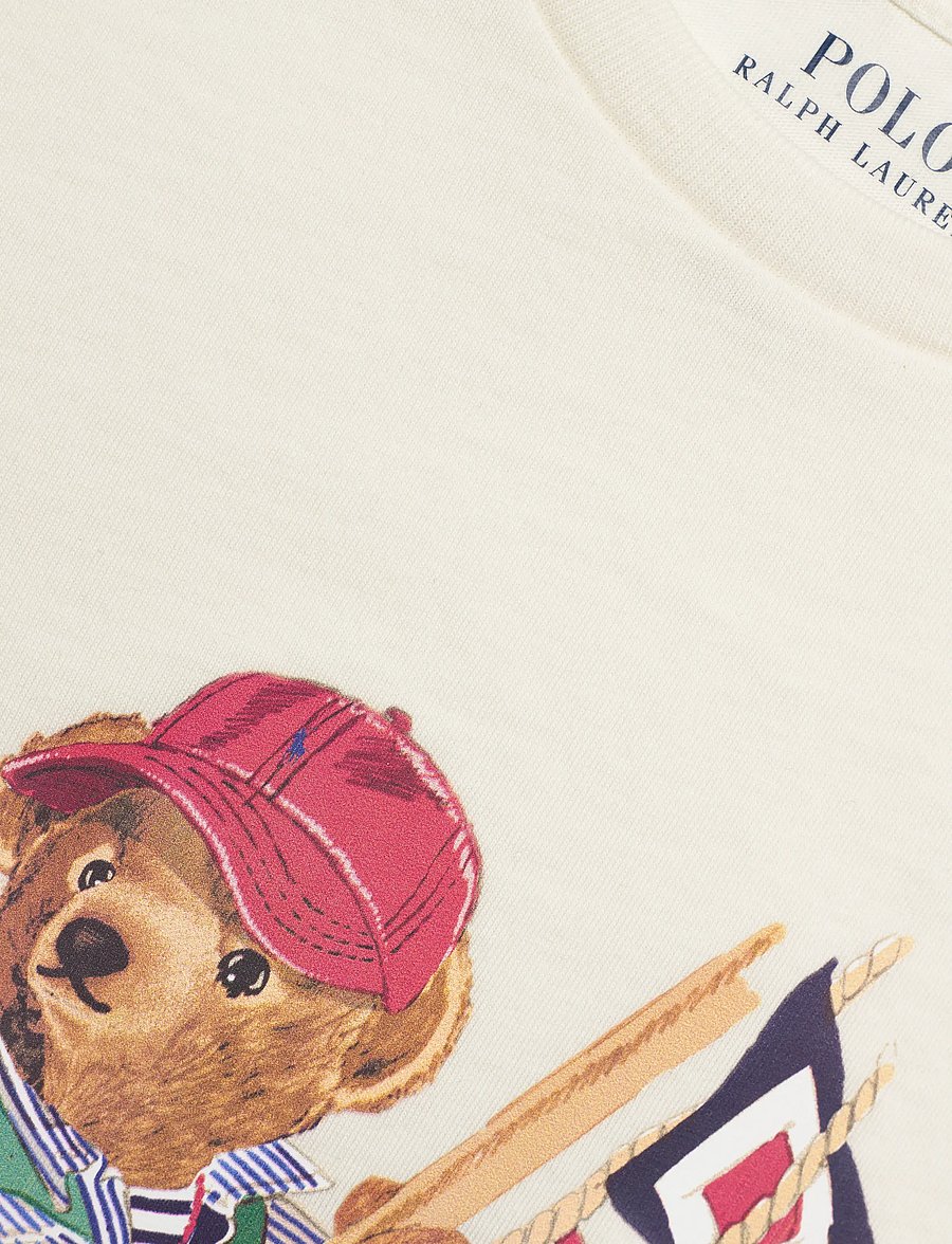 Ralph Lauren Kids - 26/1 JERSEY-KNT-T-SHIRT - korte mouwen - sp26 bear deckwas - 3