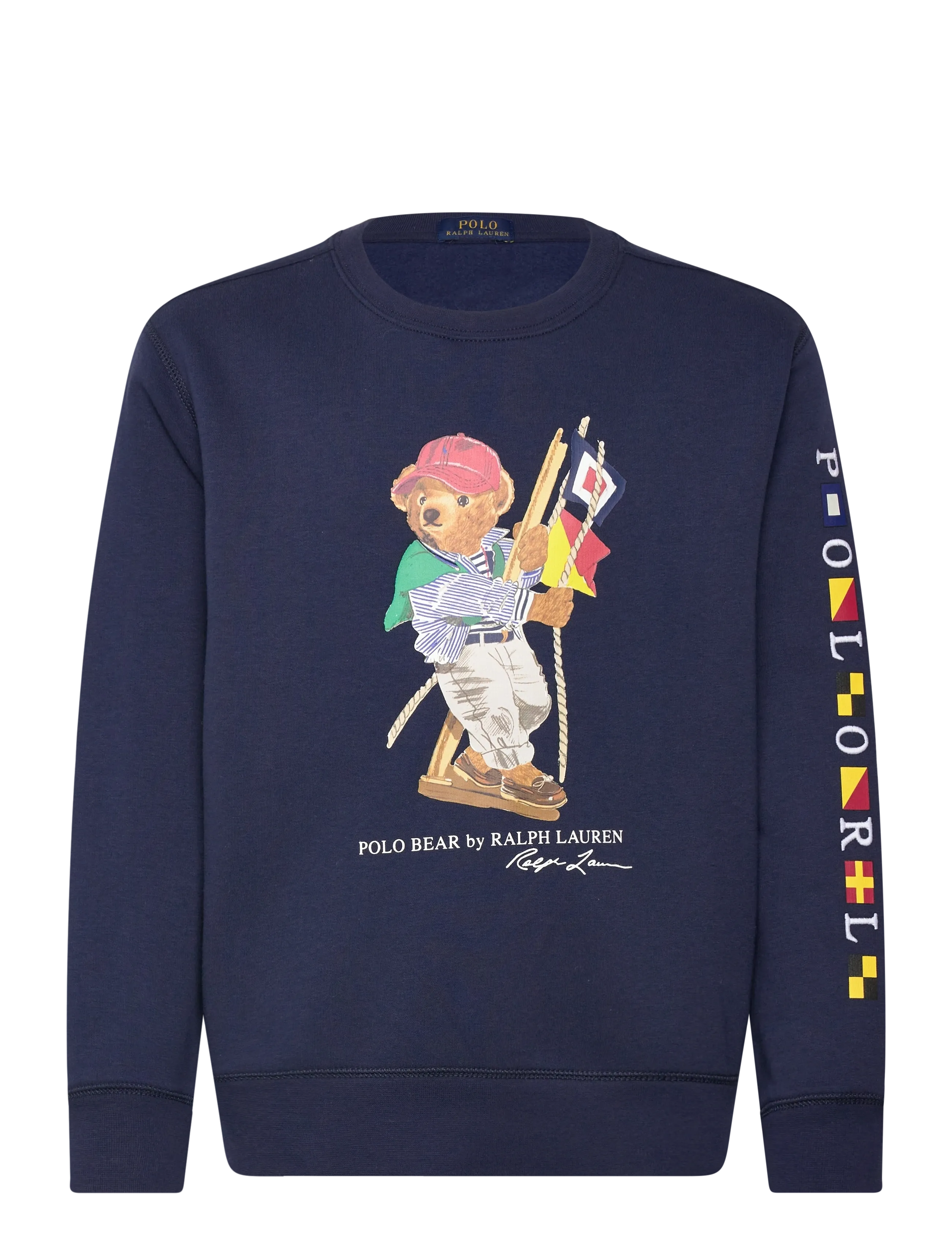 Ralph Lauren Kids Polo Bear Fleece Sweatshirt - Sweatshirts & Kapuzenpullover - SP26 BEAR NEWPORT / navy