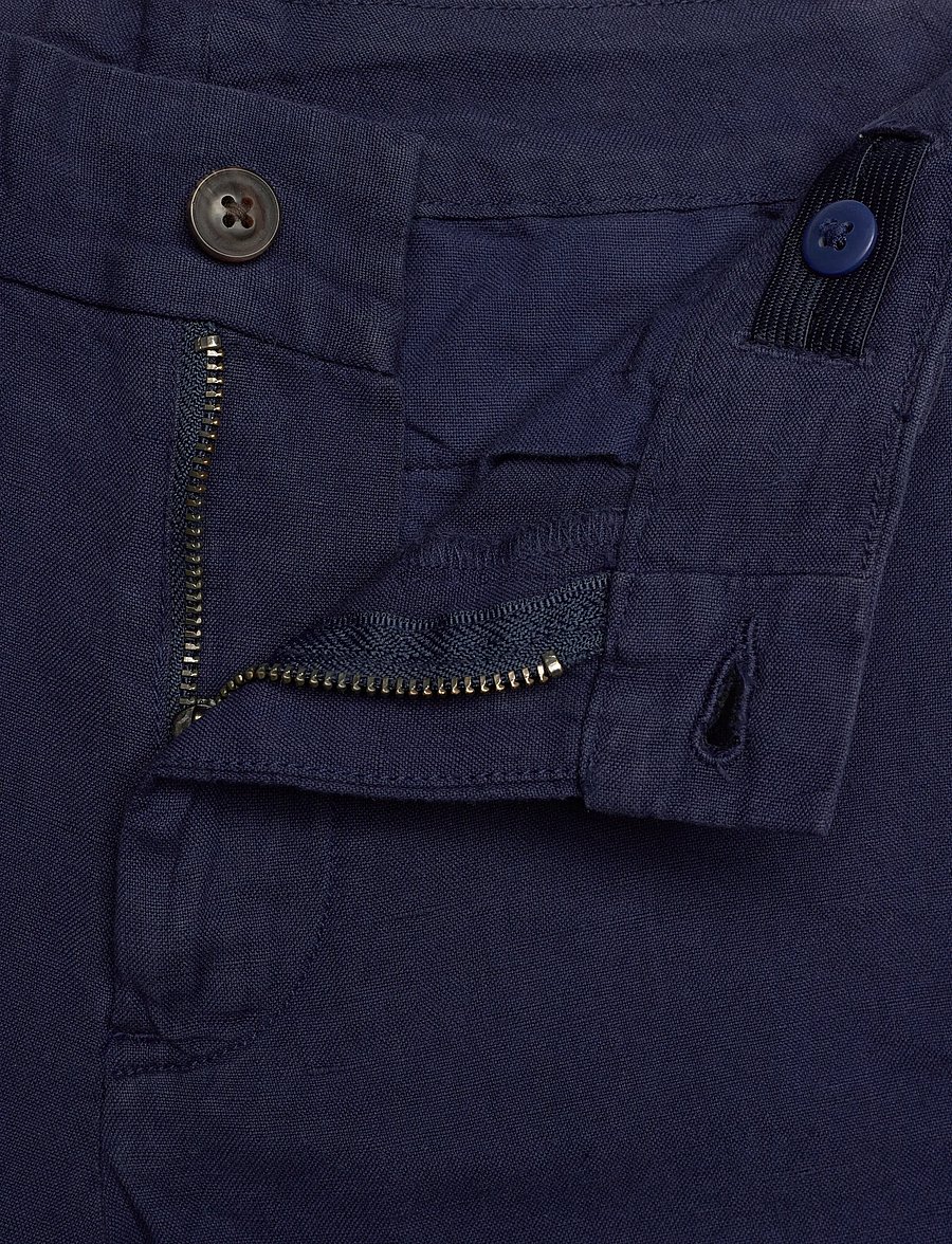 Ralph Lauren Kids - Linen-Cotton Short - chino shorts - newport navy - 3