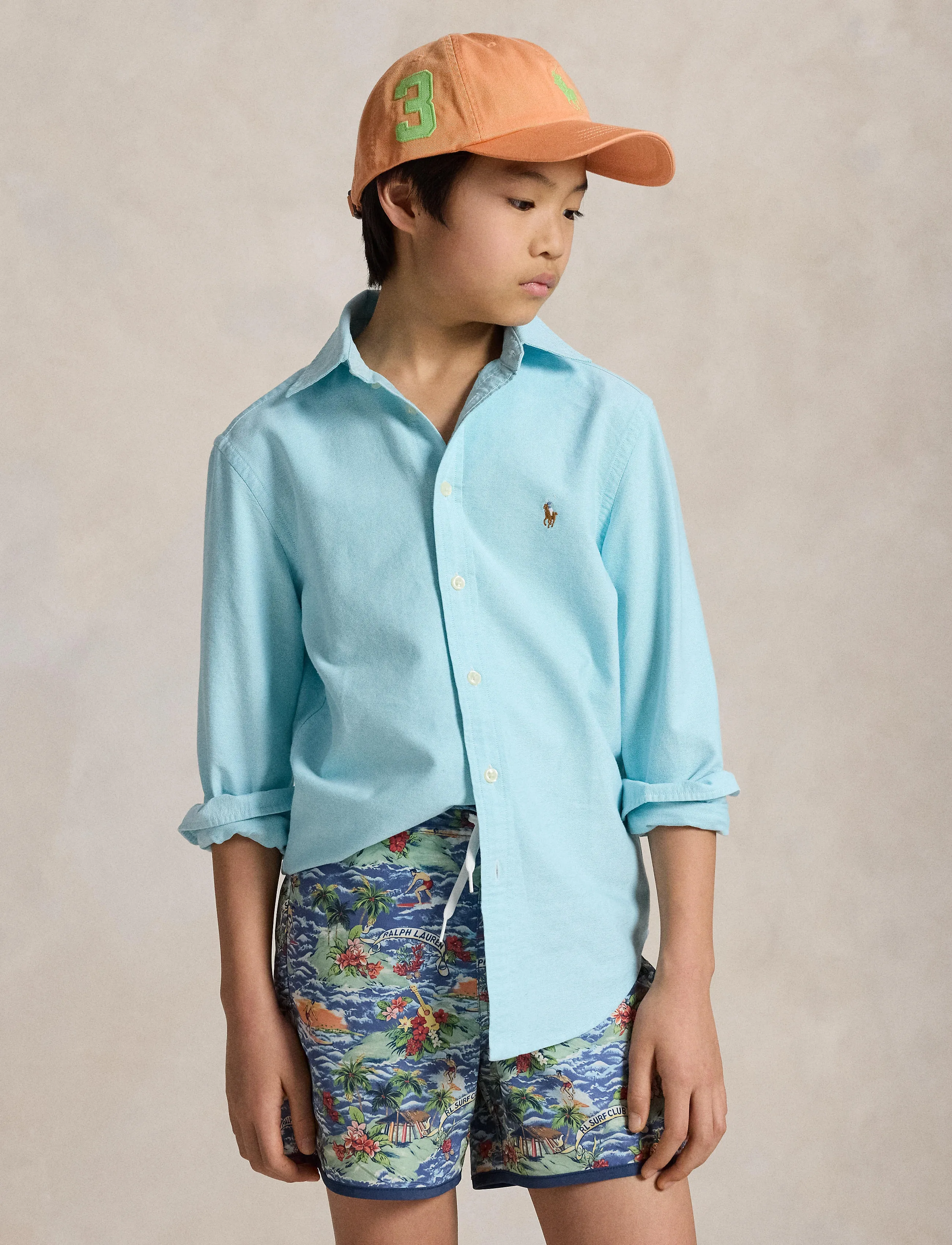 Ralph Lauren Kids - CLASSIC OXFORD-WVN-SHIRT - chemises à manches longues - bsr agean blue - 3