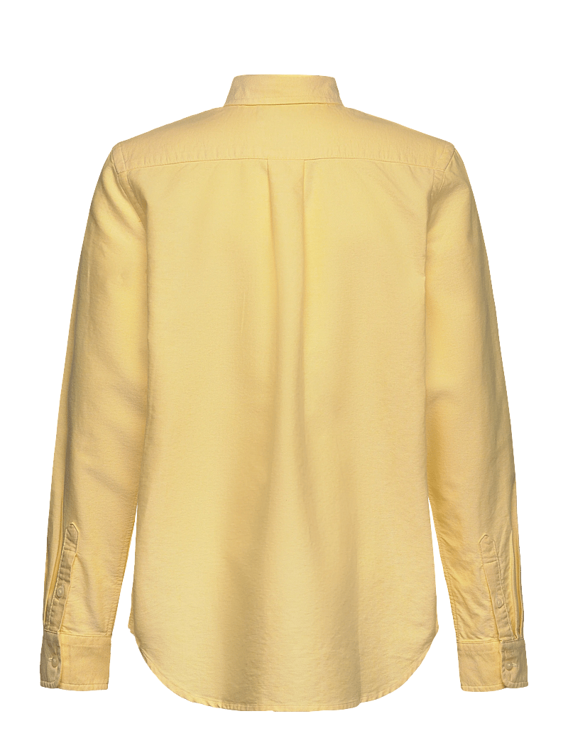 Ralph Lauren Kids - The Iconic Oxford Shirt - langärmlige hemden - bsr yellow - 1