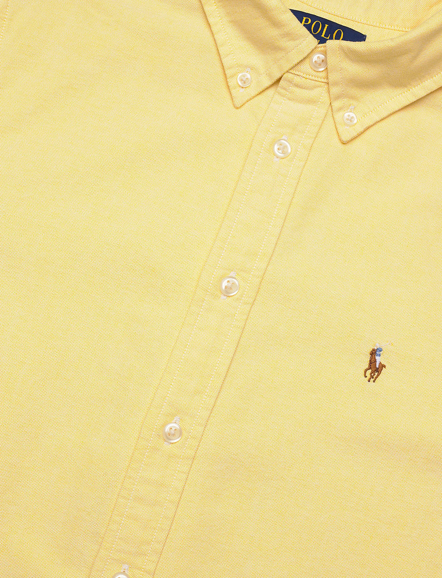Ralph Lauren Kids - CLASSIC OXFORD-WVN-SHIRT - langærmede skjorter - bsr yellow - 3