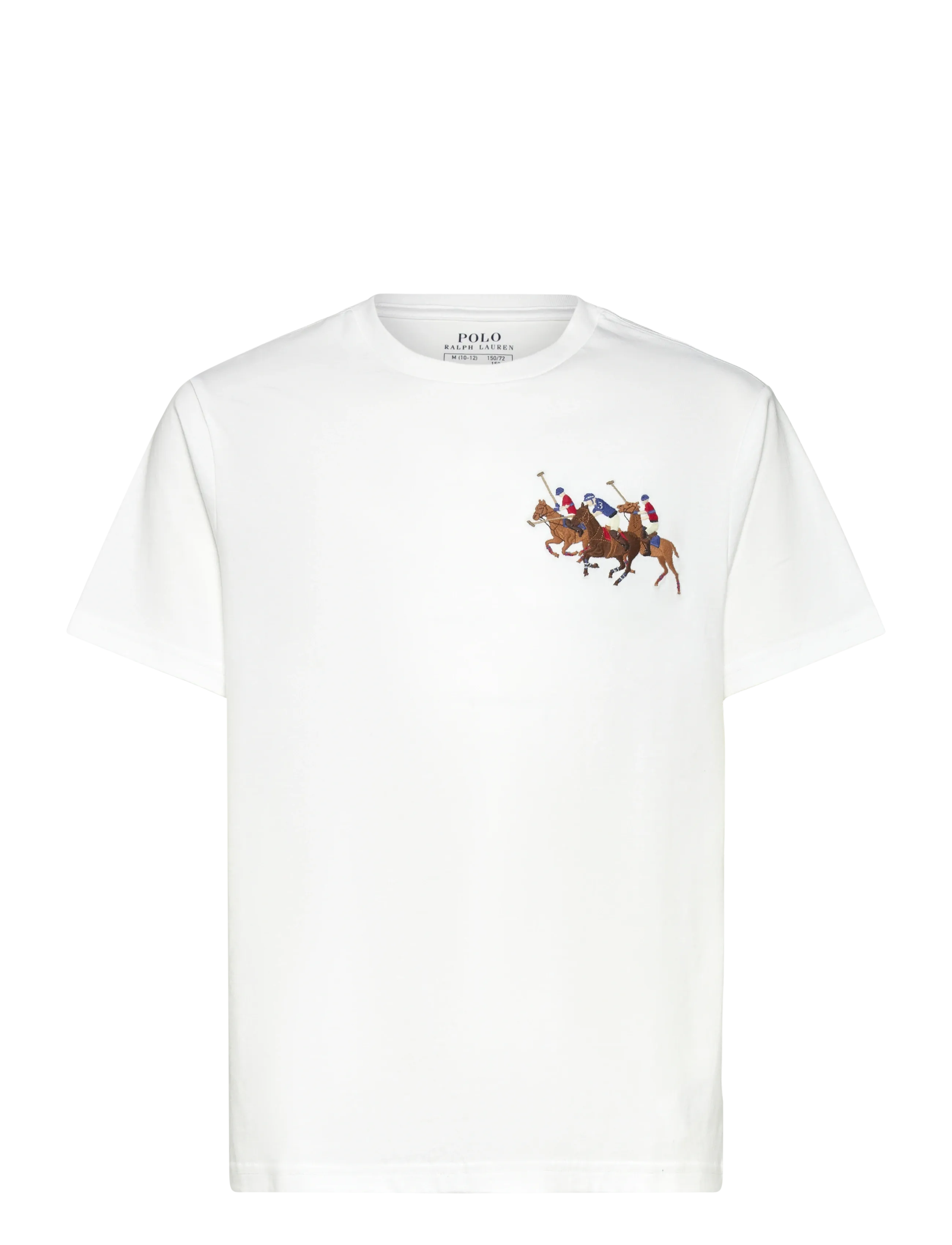 Ralph Lauren Kids Triple-Pony Cotton Jersey Tee - Teens 9 bis 14 Jahren - WHITE / white