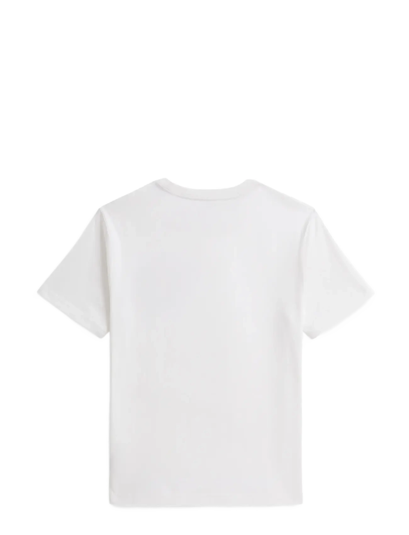 Ralph Lauren Kids - Triple-Pony Cotton Jersey Tee - kortærmede t-shirts - white - 1