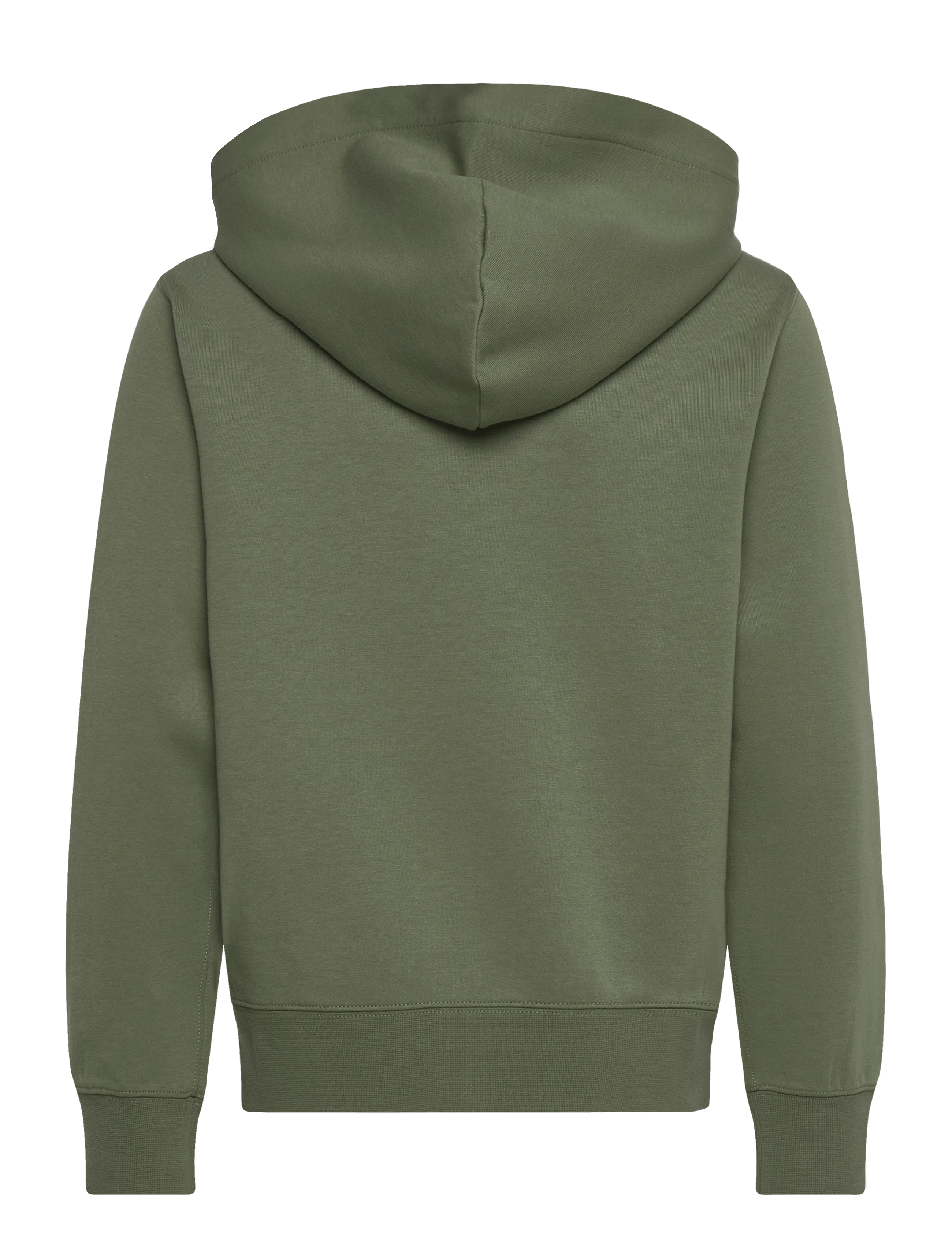 Ralph Lauren Kids - Double-Knit Full-Zip Hoodie - hættetrøjer - cargo green - 1