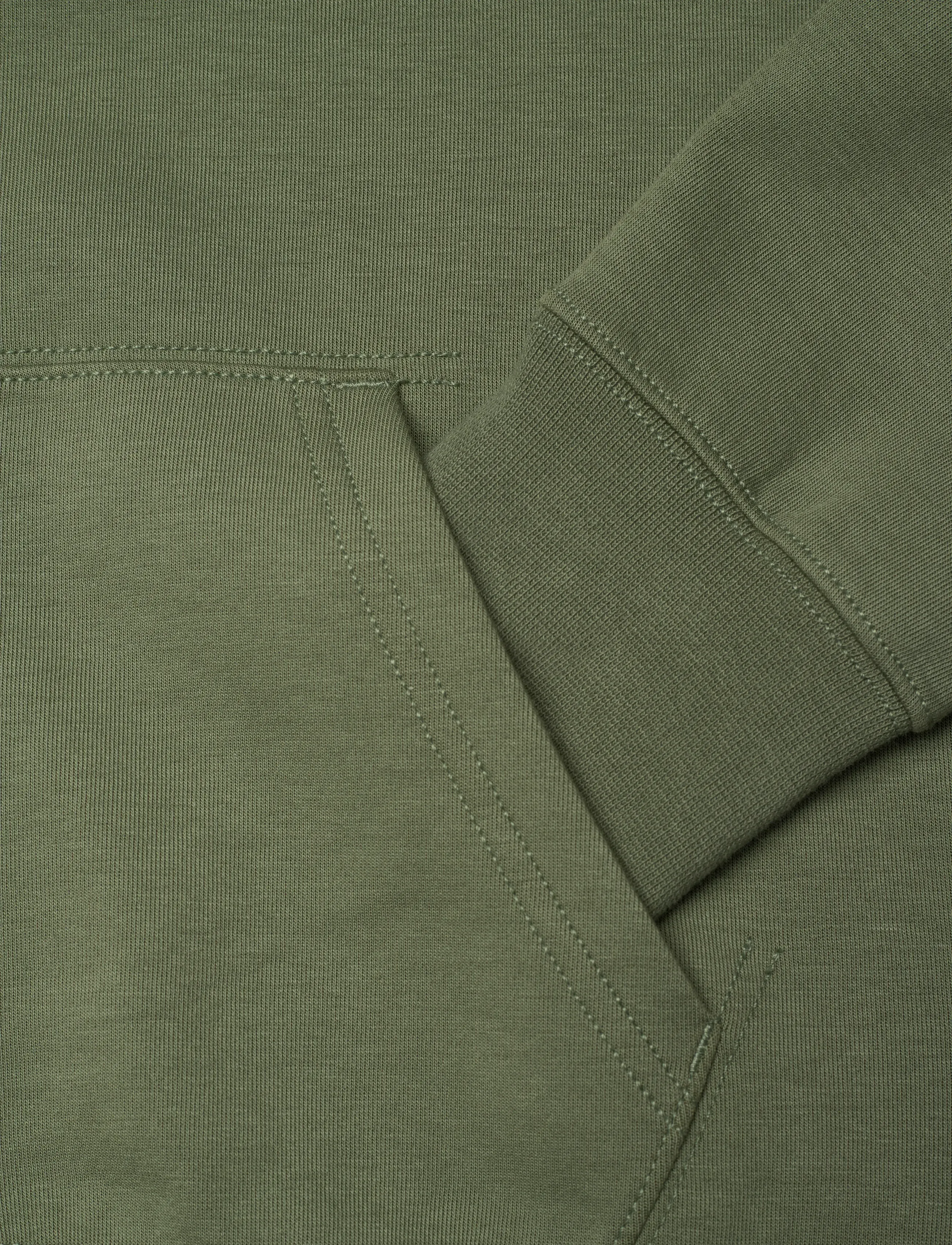 Ralph Lauren Kids - Double-Knit Full-Zip Hoodie - hættetrøjer - cargo green - 3