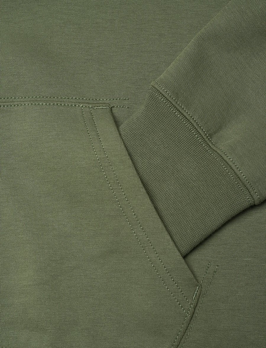 Ralph Lauren Kids - Double-Knit Full-Zip Hoodie - hættetrøjer - cargo green - 3