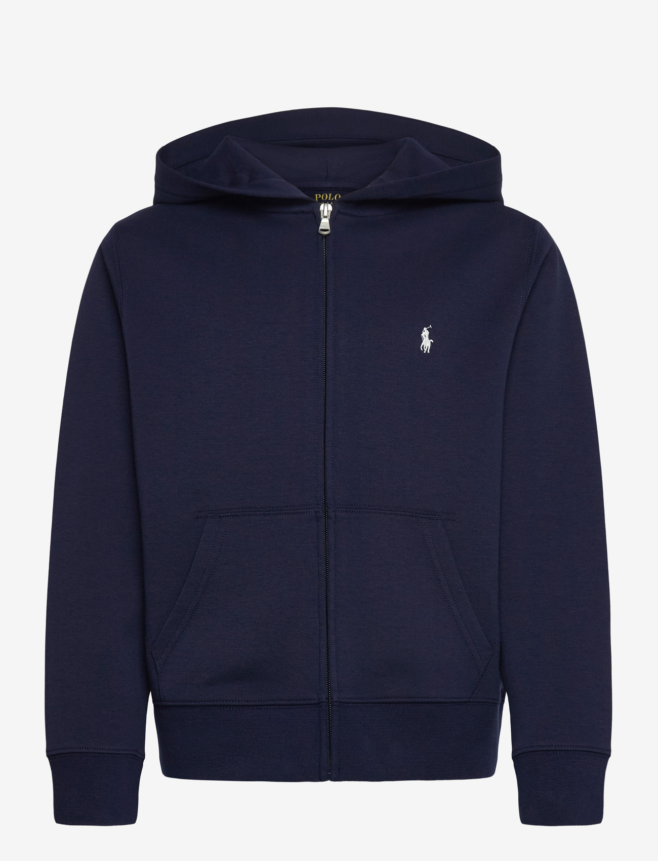 Ralph Lauren Kids - Double-Knit Full-Zip Hoodie - hættetrøjer - newport navy - 0
