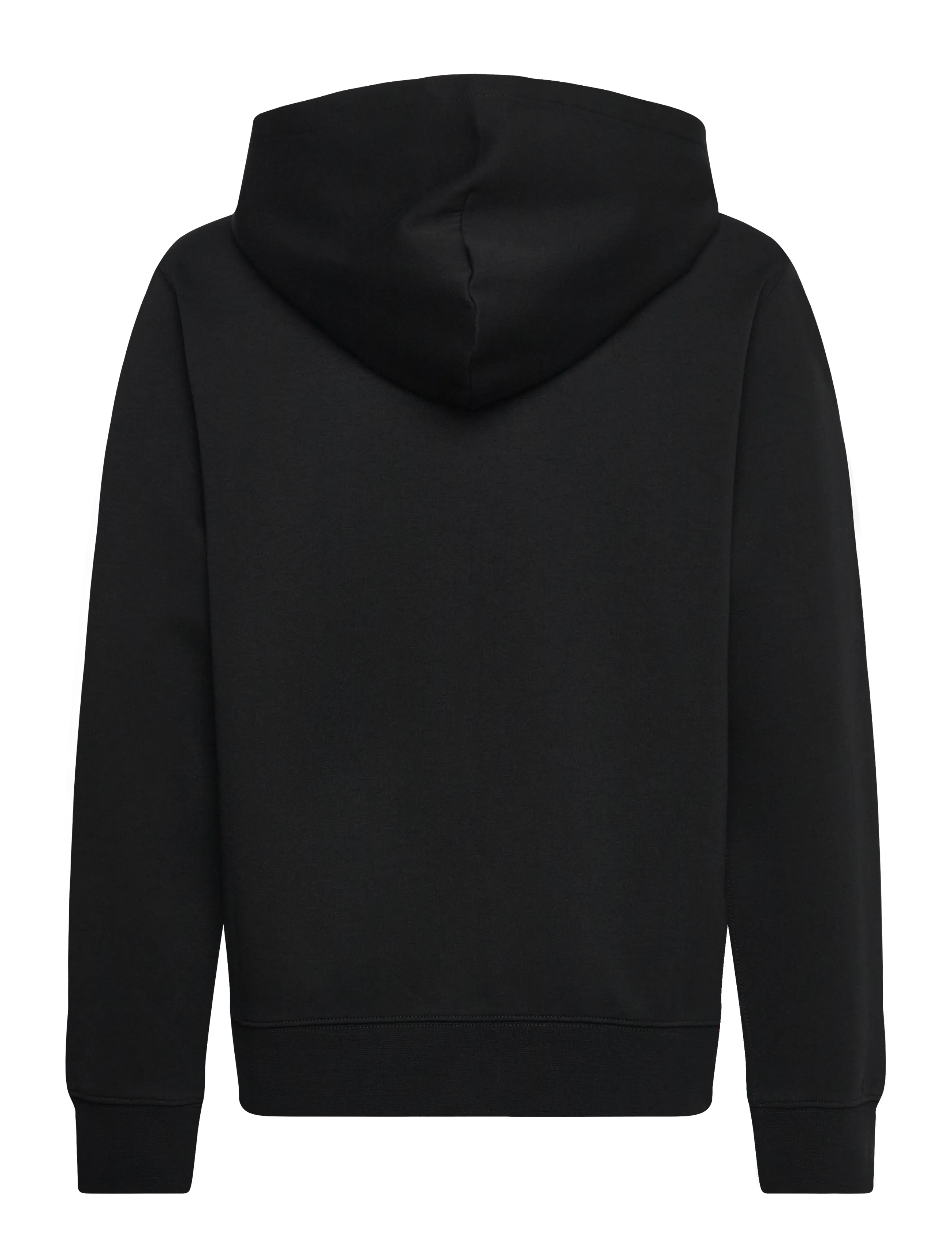 Ralph Lauren Kids - Double-Knit Full-Zip Hoodie - hættetrøjer - polo black - 1