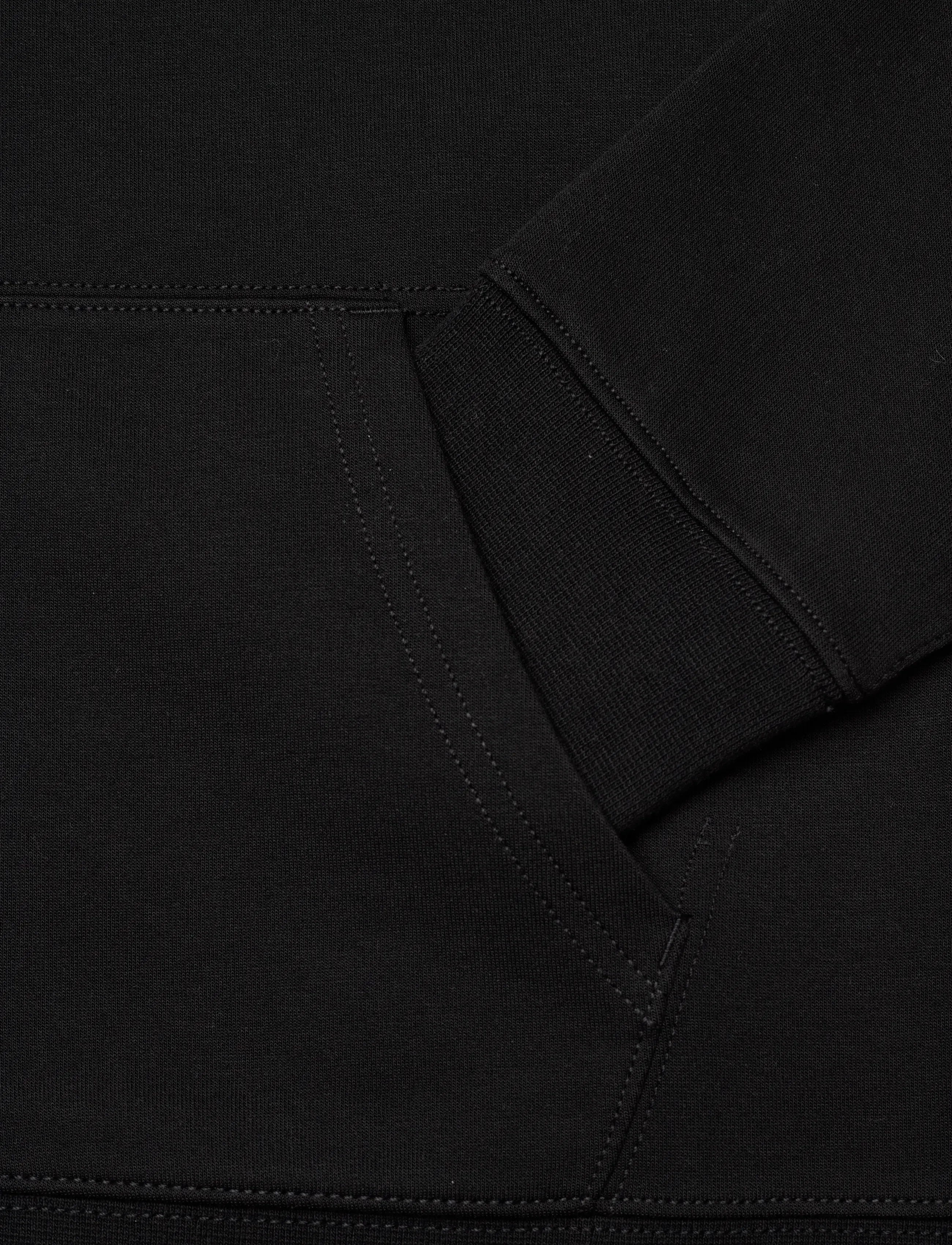 Ralph Lauren Kids - Double-Knit Full-Zip Hoodie - hættetrøjer - polo black - 3