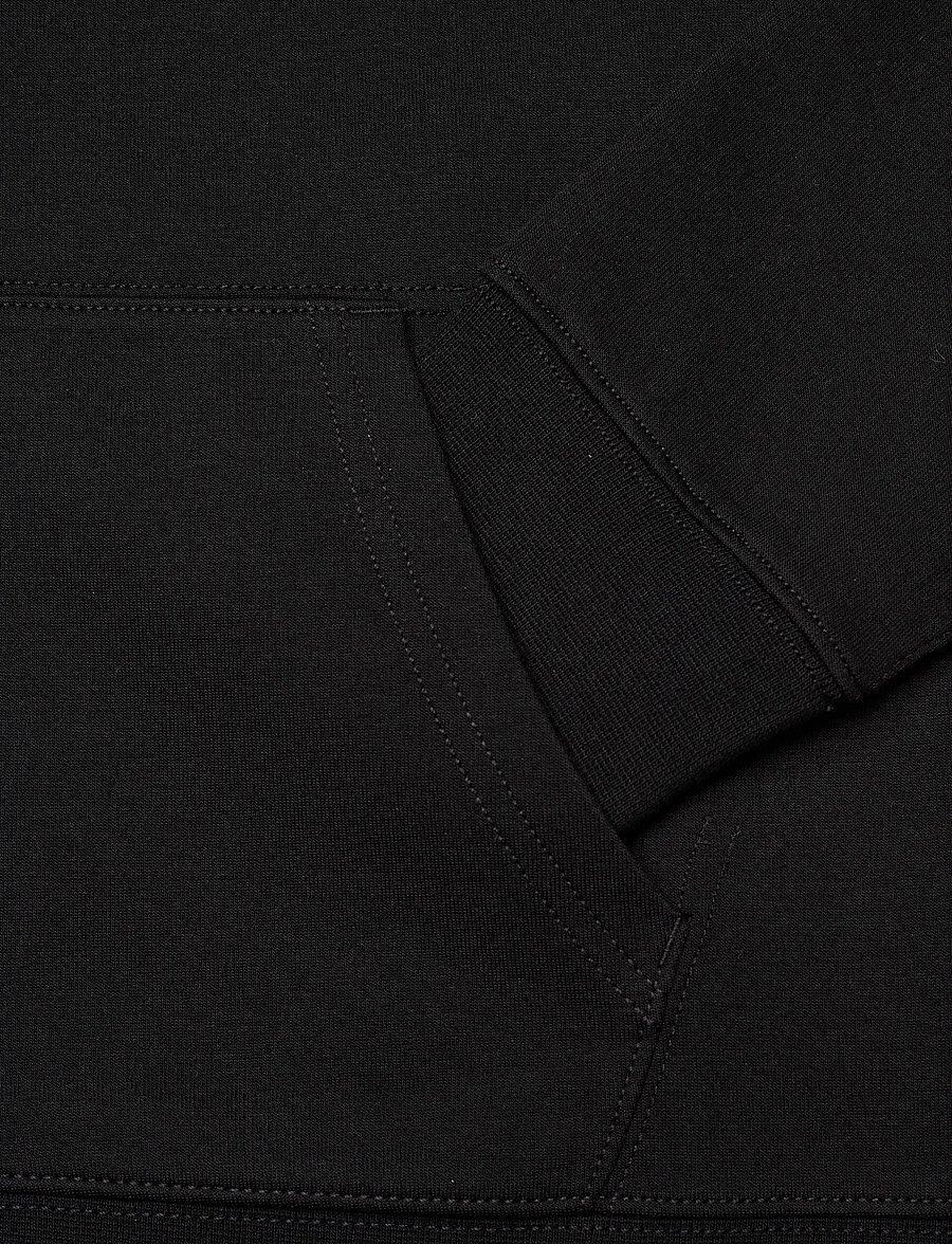 Ralph Lauren Kids - Double-Knit Full-Zip Hoodie - hættetrøjer - polo black - 3