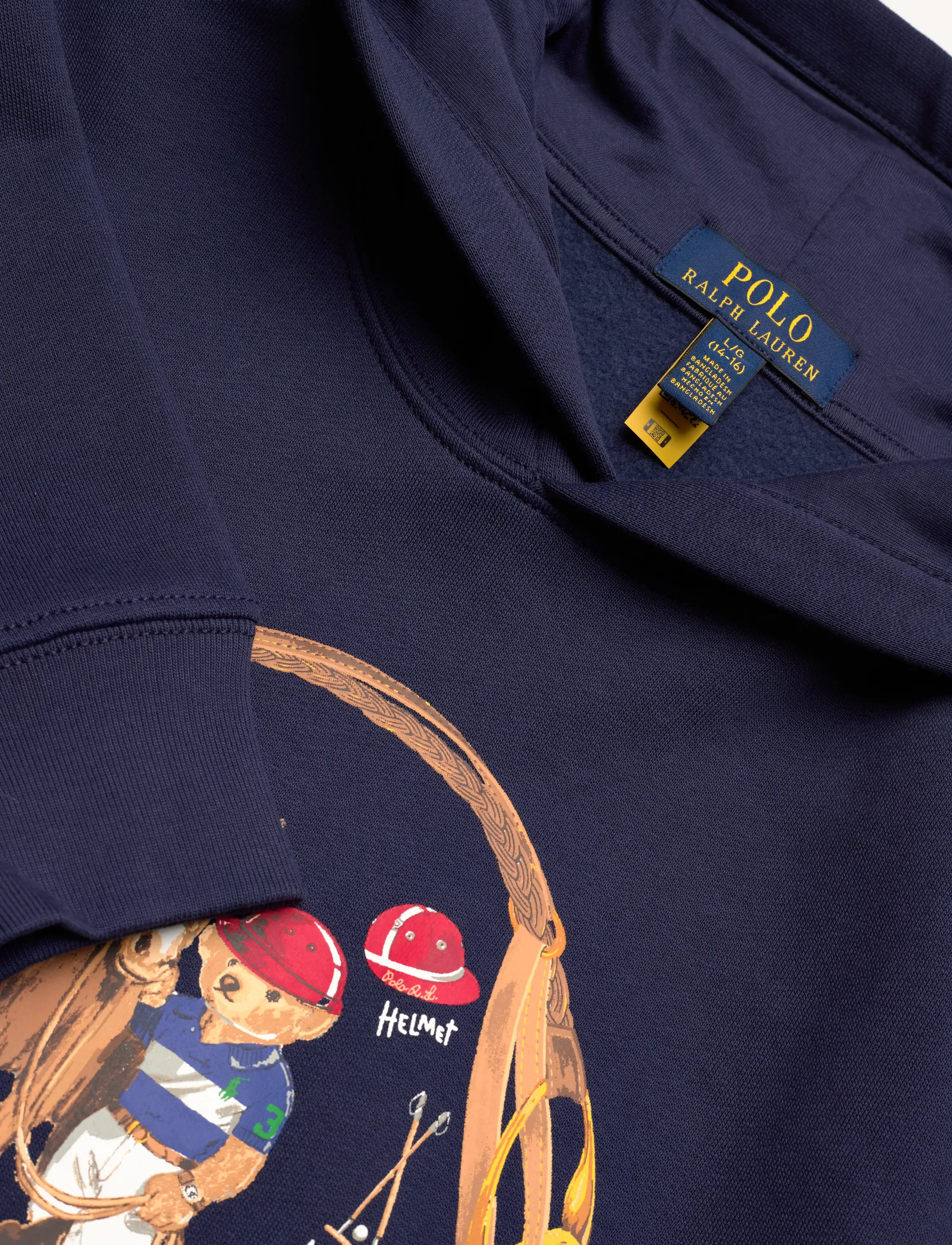 Ralph Lauren Kids - SEASONAL FLEECE-KNT-SWEATSHIRT - cr25 bear newport - 5