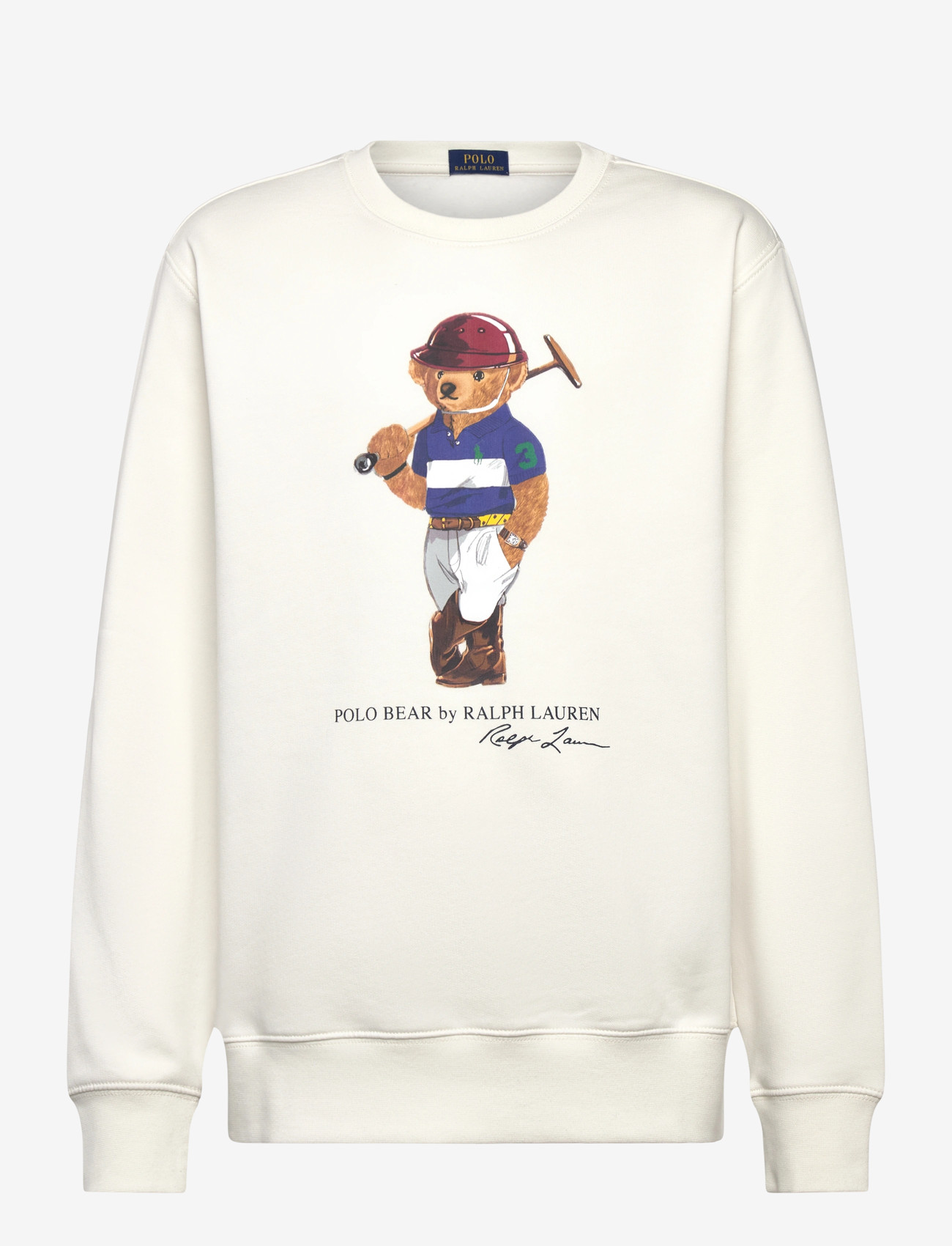 Ralph Lauren Kids - GRAPHIC FLEECE-KNT-SWEATSHIRT - sweatshirts - cr25 bear deckwas - 0