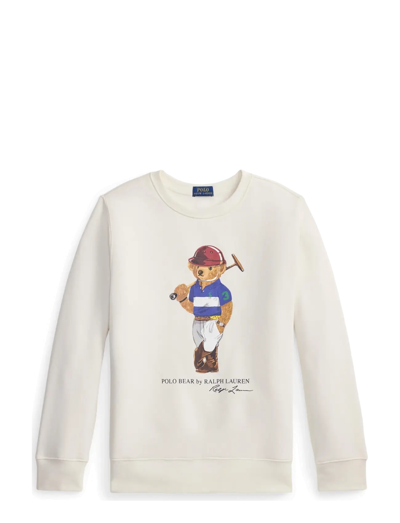 Ralph Lauren Kids GRAPHIC FLEECE-KNT-SWEATSHIRT - Polo Ralph Lauren - CR25 BEAR DECKWAS / cream