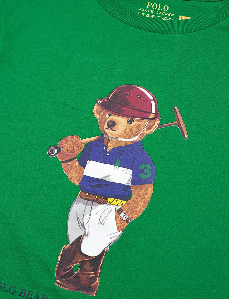 Ralph Lauren Kids - Polo Bear Cotton Jersey Tee - lühikeste varrukatega t-särgid - cr25 bear cruise - 2