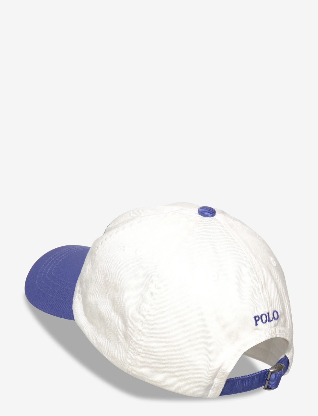Ralph Lauren Kids - Logo Cotton Chino Ball Cap - kepsar - deckwash white/li - 1
