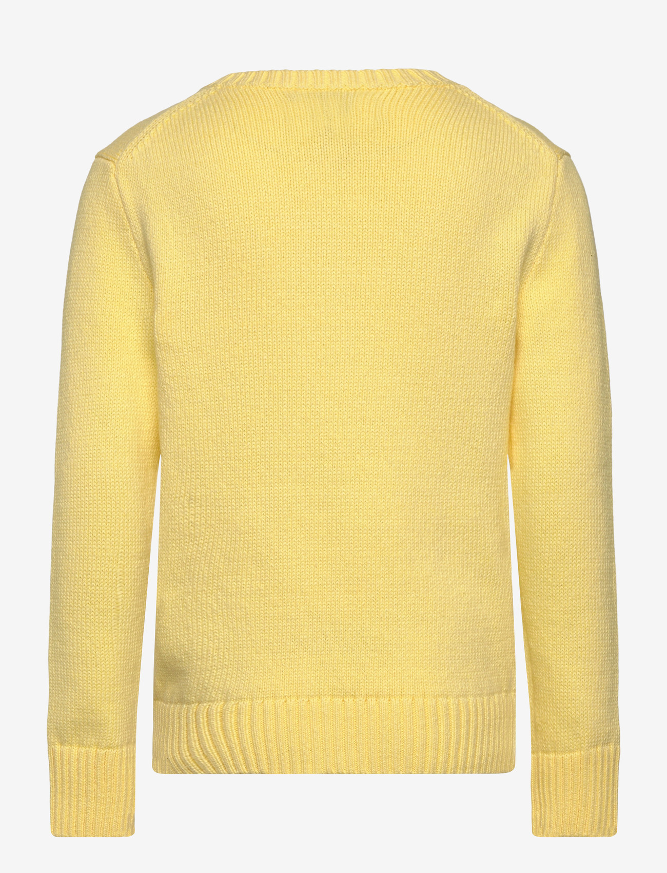 Ralph Lauren Kids - Polo Bear Cotton Sweater - trøjer - resort gold - 1