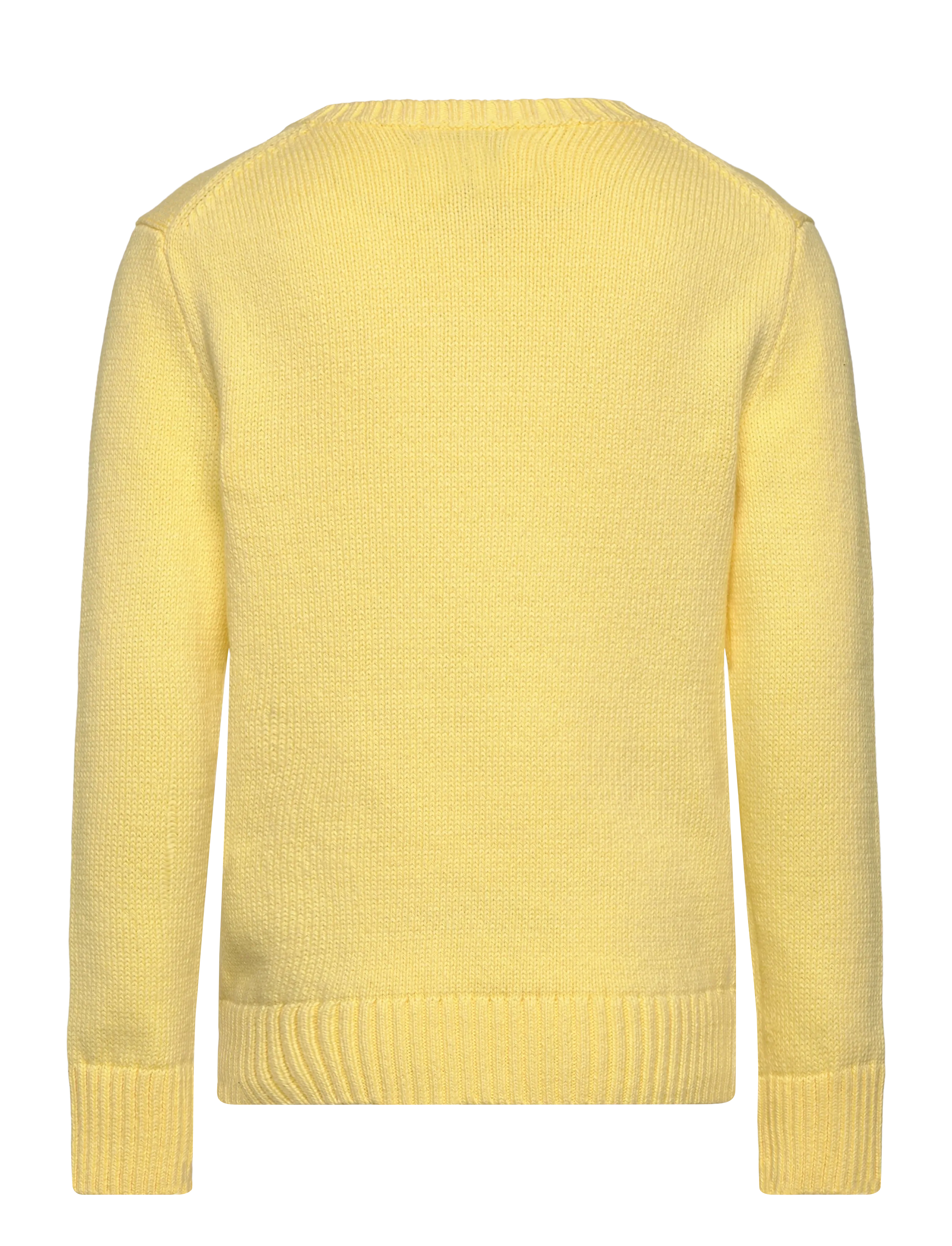 Ralph Lauren Kids - Polo Bear Cotton Sweater - jumpers - resort gold - 1