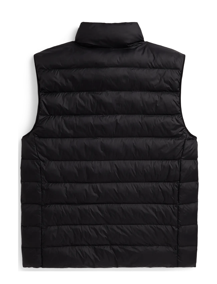 Ralph Lauren Kids - The Colden Packable Quilted Vest - acheter par âge - polo black - 1