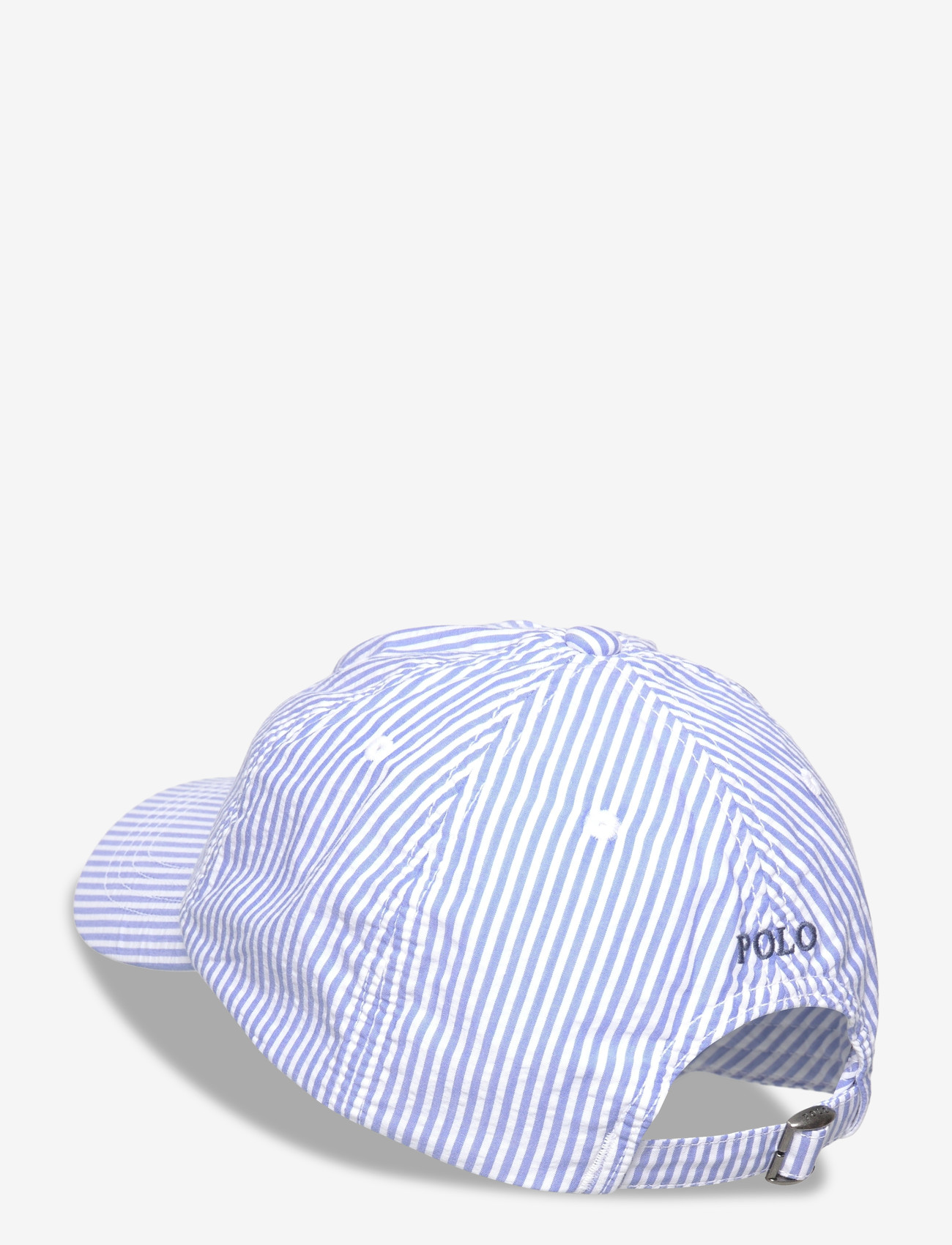 Ralph Lauren Kids - Striped Cotton Seersucker Ball Cap - kepsar - 7310a blue/white - 1