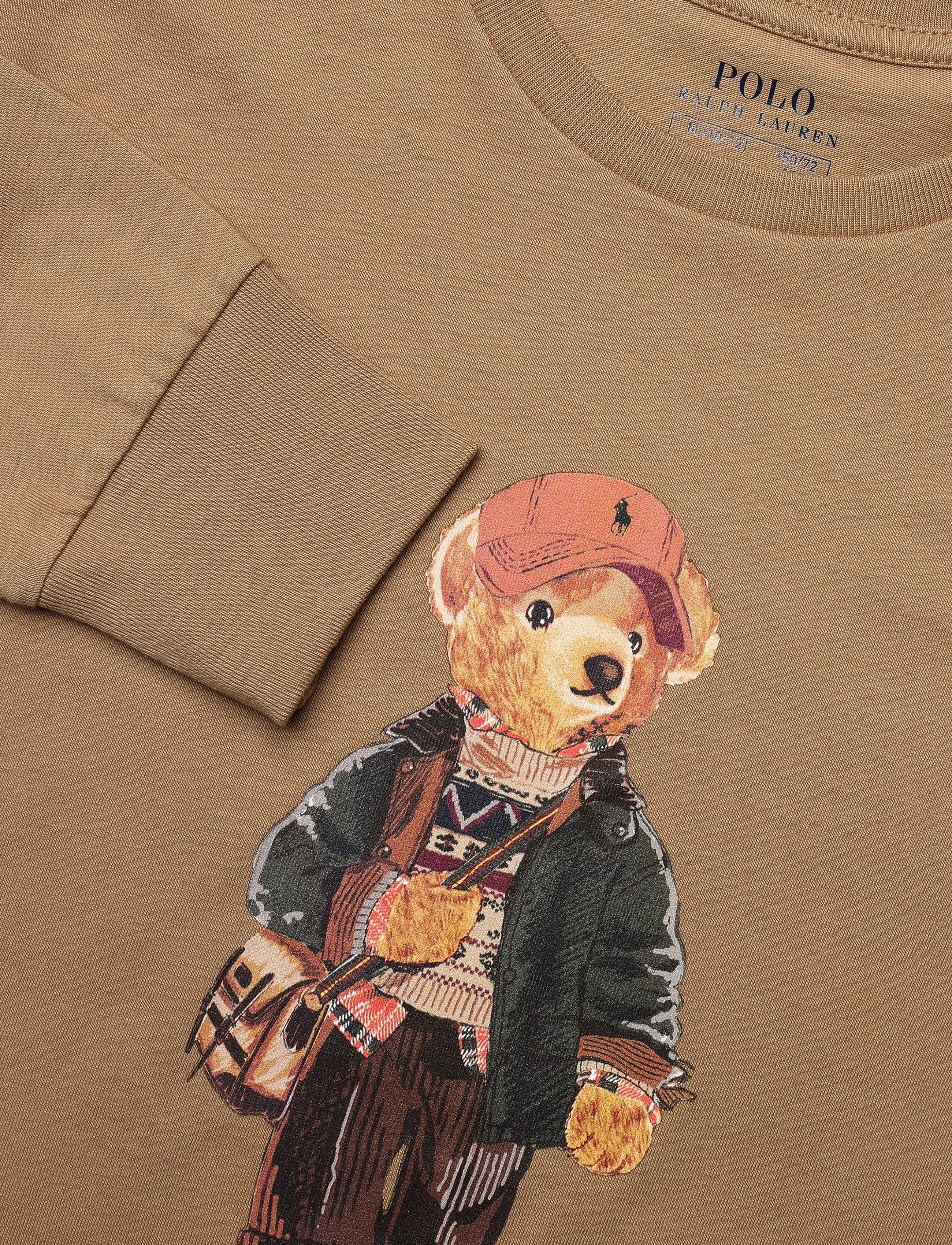 Ralph Lauren Kids - 26/1 JERSEY-KNT-T-SHIRT - camel - 2