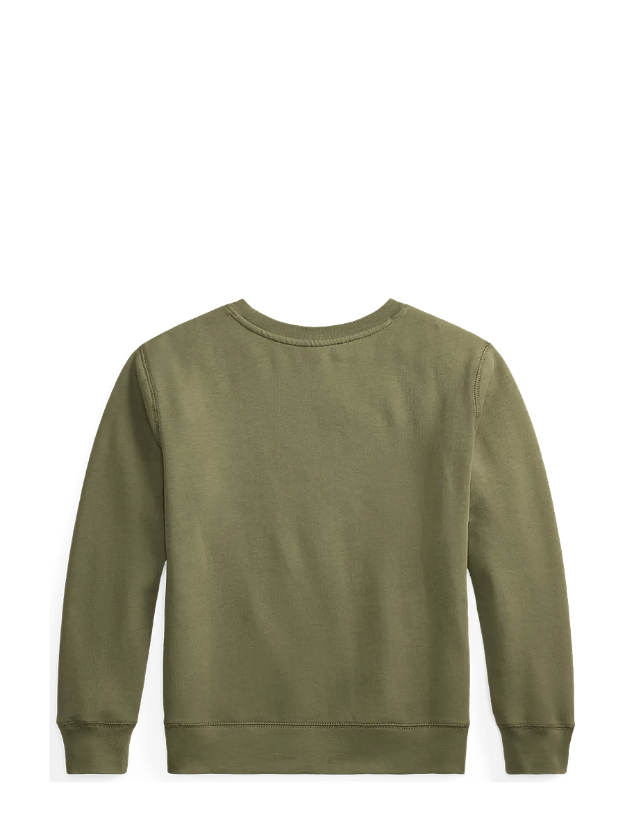 Ralph Lauren Kids - Polo Bear Fleece Sweatshirt - sweatshirts - cruise olive - 1