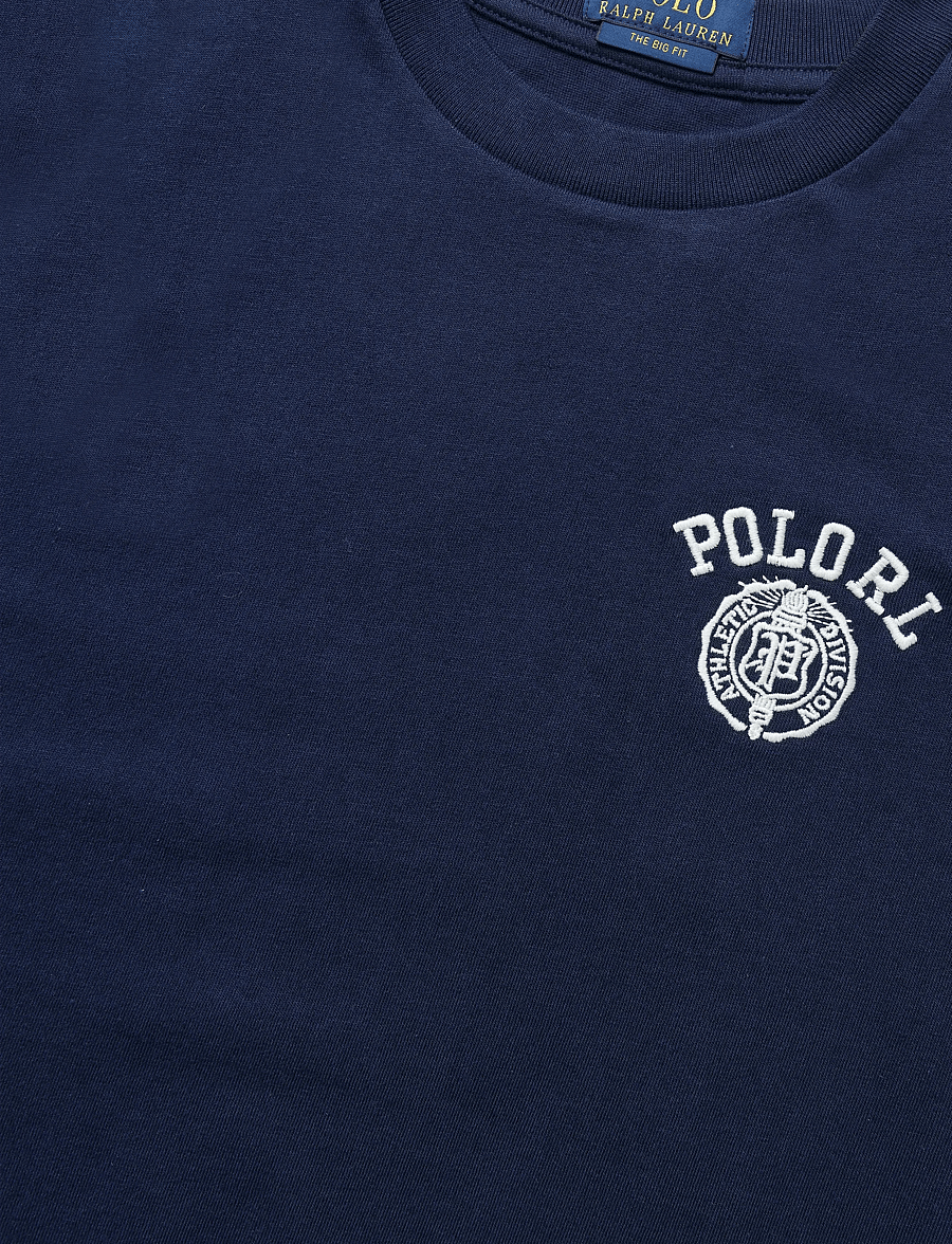 Ralph Lauren Kids - HVY WT JERSEY-KNT-T-SHIRT - kurzärmelige - refined navy - 2