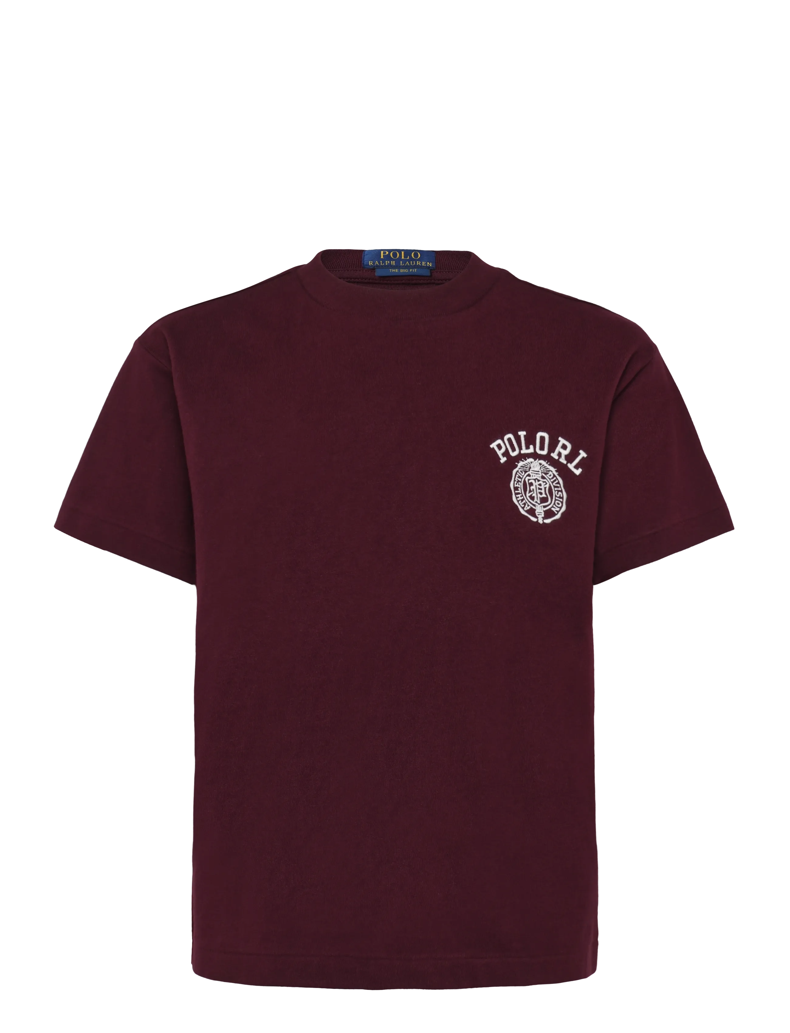 Ralph Lauren Kids HVY WT JERSEY-KNT-T-SHIRT - Shoppa efter storlek - RICH RUBY / burgundy