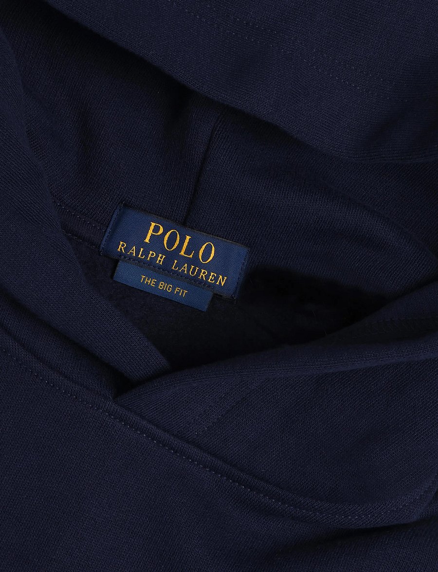 Ralph Lauren Kids - Big Fit Logo Fleece Hoodie - kapuzenpullover - refined navy - 2