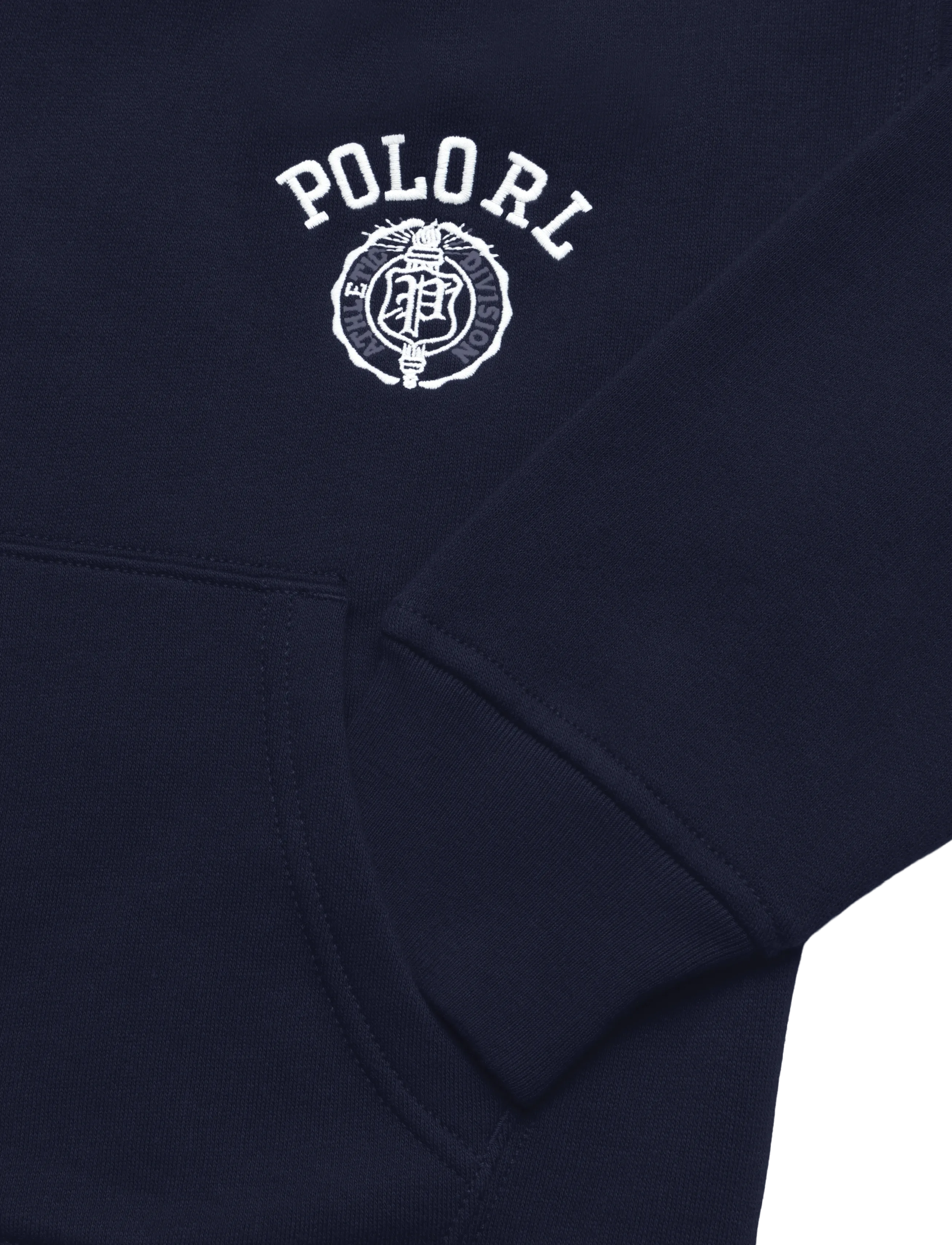 Ralph Lauren Kids - Big Fit Logo Fleece Hoodie - kapuzenpullover - refined navy - 3