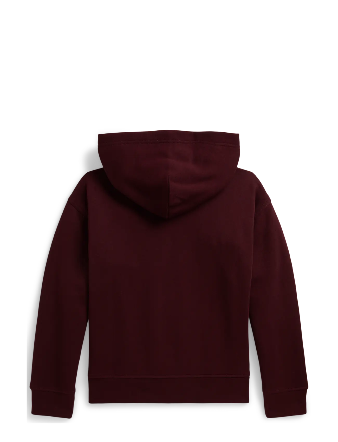 Ralph Lauren Kids - Big Fit Logo Fleece Hoodie - džemperiai su gobtuvu - rich ruby - 2