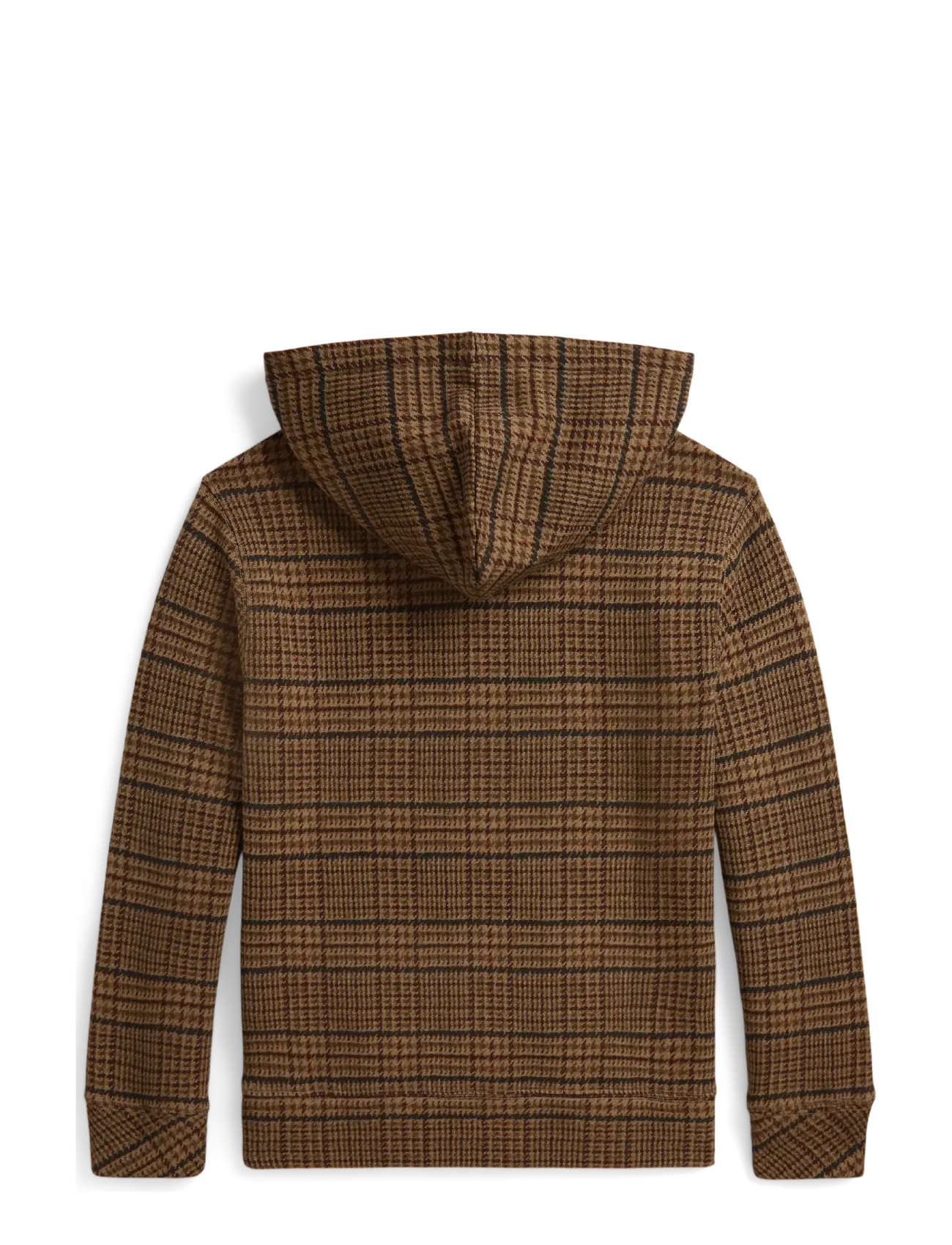 Ralph Lauren Kids - Polo Bear Tweed-Print Hoodie - hættetrøjer - glenview tweed - 1