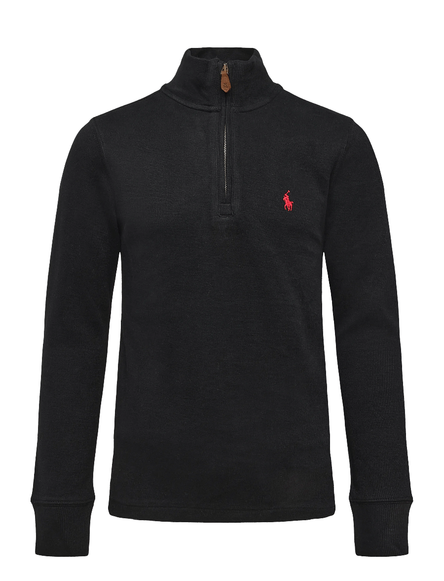Ralph Lauren Kids - ESTATE RIB-KNT-PULLOVER - pullover - polo black/c3959 - 0