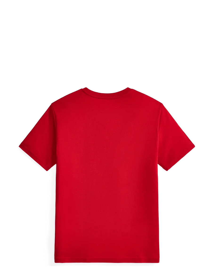 Ralph Lauren Kids - Polo Bear Cotton Jersey Tee - lühikeste varrukatega t-särgid - rl2000 red - 2